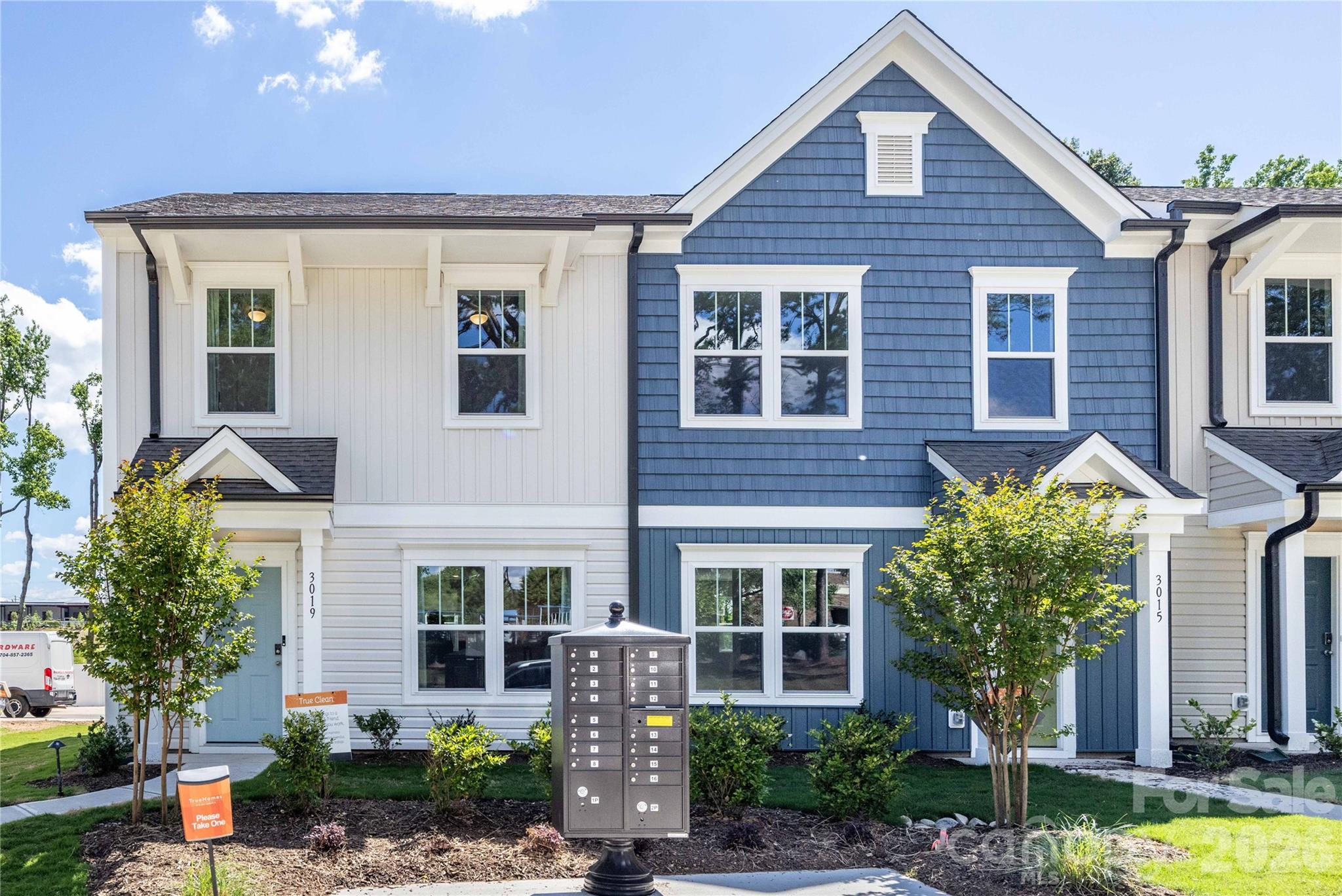 No money down financing options available! Dukes Ridge - Myka floorplan– a unique 4BR / 3.5BA townhome designed for comfort and style. This thoughtfully laid-out home features a bedroom and full bathroom on lower level.  Main level features a spacious great room that flows effortlessly into the dining area and a modern kitchen complete with sleek quartz countertops, stainless steel appliances (including a refrigerator), and ample storage space. The generous primary suite offers a private oasis, complete with an ensuite bathroom, while the secondary bedrooms also provide spacious closets and their own en-suite bathrooms. For added convenience, a washer and dryer are included, making this home move-in ready. Contact us for details.