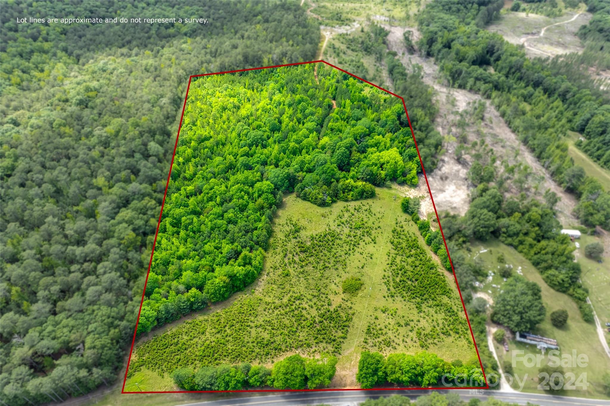 Unleash your dreams on this sprawling 19.3-acre canvas of possibilities! You can build the home of your dream, place a manufactured home or modular home on the property. The lot can also be divided to better fit your needs. This pristine lot is nestled next to Sumter National Forest which would be perfect for hunters or outdoor enthusiasts. This semi-cleared lot offers a harmonious blend of nature's bounty and endless potential. There are trees that can be harvested in about 8 years. This lot is located 55 miles from Charlotte, 40 miles to Spartanburg, and 63 miles to Columbia.