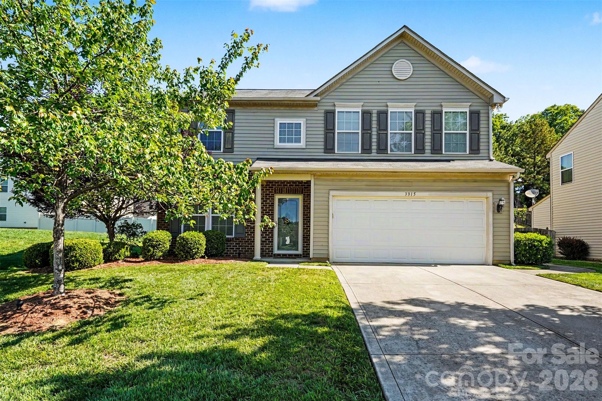 Welcome to sought-after Old Stone Crossing! This well-maintained 4-bedroom, 2.5-bath home offers the perfect blend of comfort, space, and functionality. Step inside to find beautiful wood floors throughout the main level and a spacious layout designed for everyday living and entertaining. The oversized primary suite provides a relaxing retreat with a large walk-in closet and plenty of room to unwind. Laundry room is conveniently located on the upper level.  Generously sized secondary bedrooms, abundant storage space throughout, and thoughtful design make this home as practical as it is inviting. Enjoy outdoor living year-round on the covered back patio, perfect for relaxing or hosting guests. Conveniently located near entertainment, shopping, dining, and major commuter routes, this home is one you won’t want to miss!