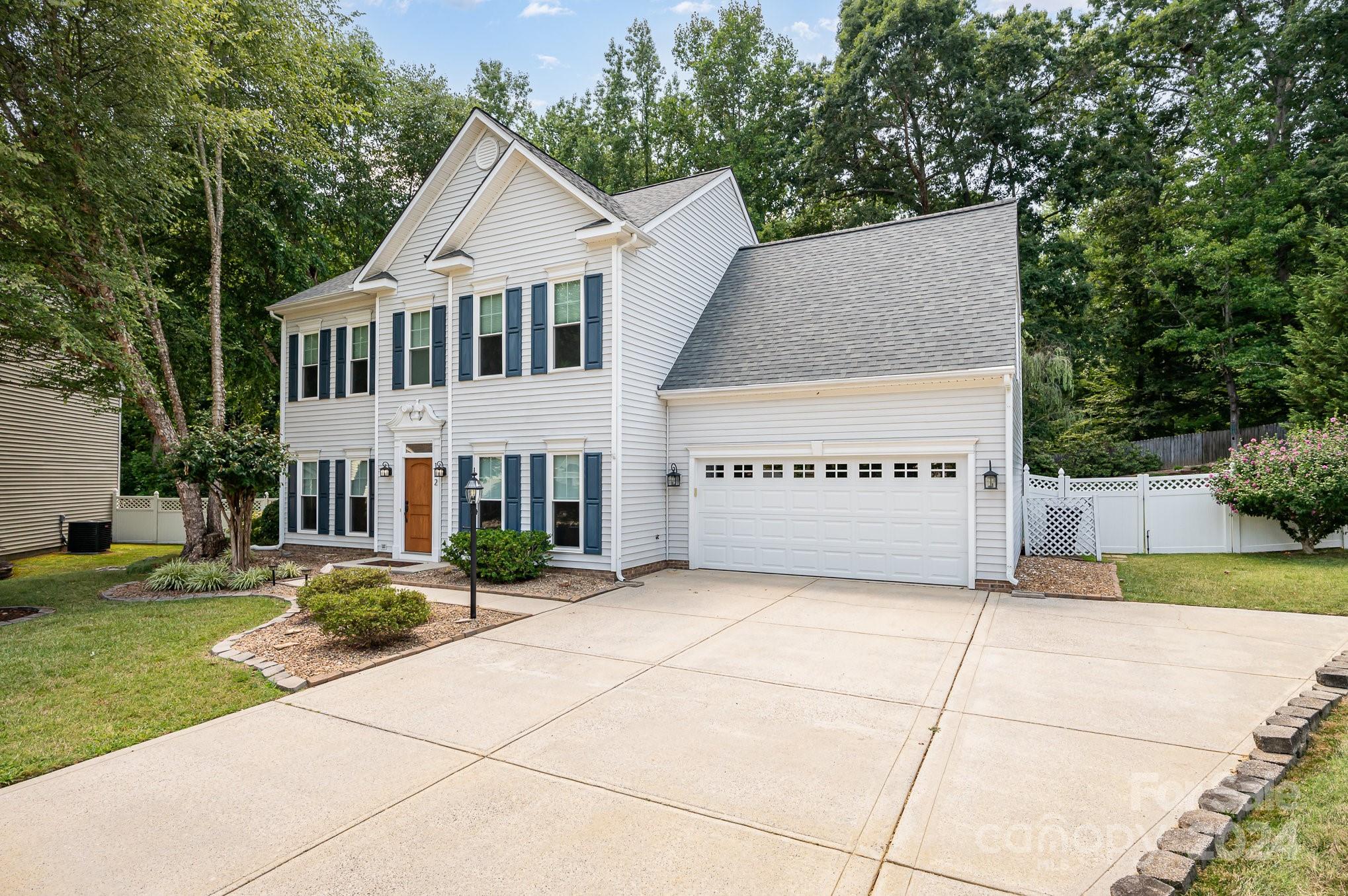Welcome to a slice of heaven in the heart of Mooresville! This gorgeous and exceptionally well-maintained home offers 4 bedrooms, including a spacious primary suite with massive walk-in closet & sauna-like bathroom, beautifully updated and massive chef's kitchen with 42" cabinets and quartz counters, replacement windows and doors with limited lifetime warranty, and a large study that's perfect for WFH. Upstairs features large bedrooms and over-the-top amounts of closet storage space throughout. And don't miss the backyard! An outdoor enthusiast's dream, this cul-de-sac lot offers beautiful landscaping, 6' privacy fencing on all sides, storage shed, and a french drain system for worry-free enjoyment. Topping it all off is an oversized 2 car garage with built-in cabinets and hanging storage. Nothing has been overlooked in this one-of-a-kind home. Schedule your showing today!