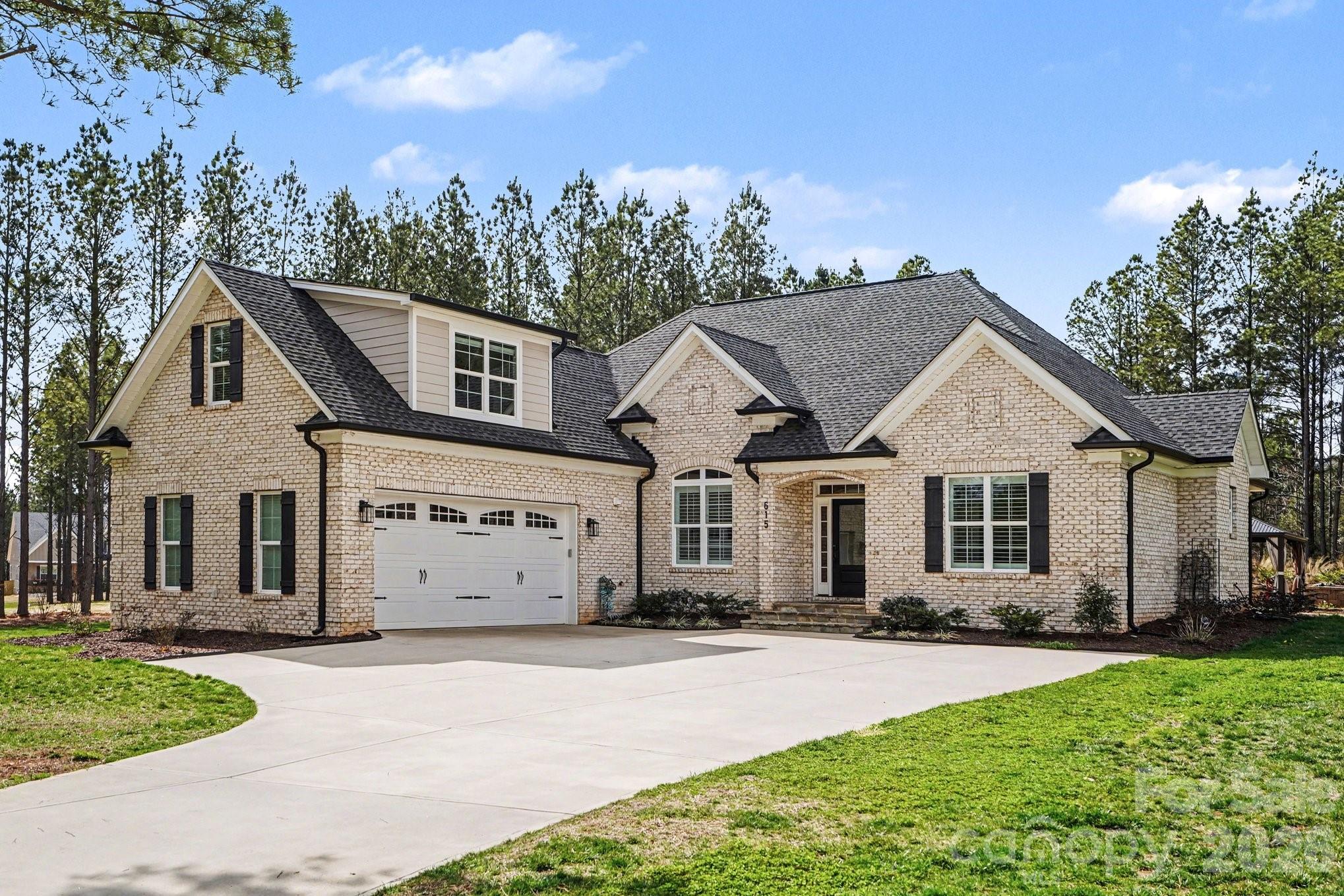 Welcome home, where luxury meets privacy, space and convenience! This stunning property is situated on a quiet cul-de-sac in the desirable Shepherds Trace neighborhood. Just minutes from the shores of Lake Wylie and the best dining, shopping, etc... Lake Wylie has to offer! Featuring 3 spacious bedrooms, 2 full bathrooms, a generous bonus room which could be used as a 4th bedroom, 2 car garage, plus an inground pool! Built with meticulous design, no detail was missed! Down to the adjacent HVAC system, raised slab foundation, insulated garage, water softener, and tankless water heater. Welcoming open floor plan layout, with vaulted ceilings, ample natural light, stunning hardwoods throughout the living room and dining room. Chefs' kitchen offers quartz counter-tops, tile backsplash, gas cooktop, and SS appliances. Primary bedroom on main is complete with en-suite bathroom, tile shower, jetted tub, and massive walk-in closet! The center point is the resort style backyard and inground saltwater pool! Summer days will be a blast entertaining friends with a poolside BBQ under the Carolina Sky. A luscious lawn is made easy with a 5-zone irrigation system. There is a community storage lot available for boats, trailers, RV,s etc...