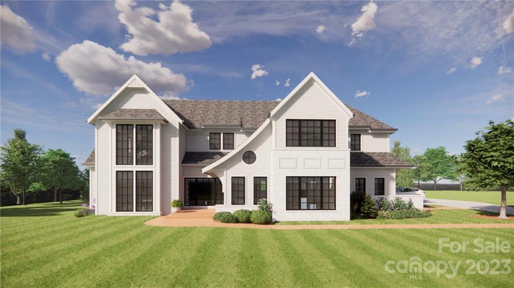 Custom designed home that is modern in style and practical in flow. Thoughtfully designed with a gracious living room that opens to the covered rear porch, perfect for entertaining. The well appointed kitchen is adjacent to the scullery for extra prep and storage room. The primary suite is conveniently located on the main floor. Upstairs you will find the additional 4 bedrooms, dedicated office space and an upstairs lounge. Build by Halley Douglas with an estimated completion date of 12/23.