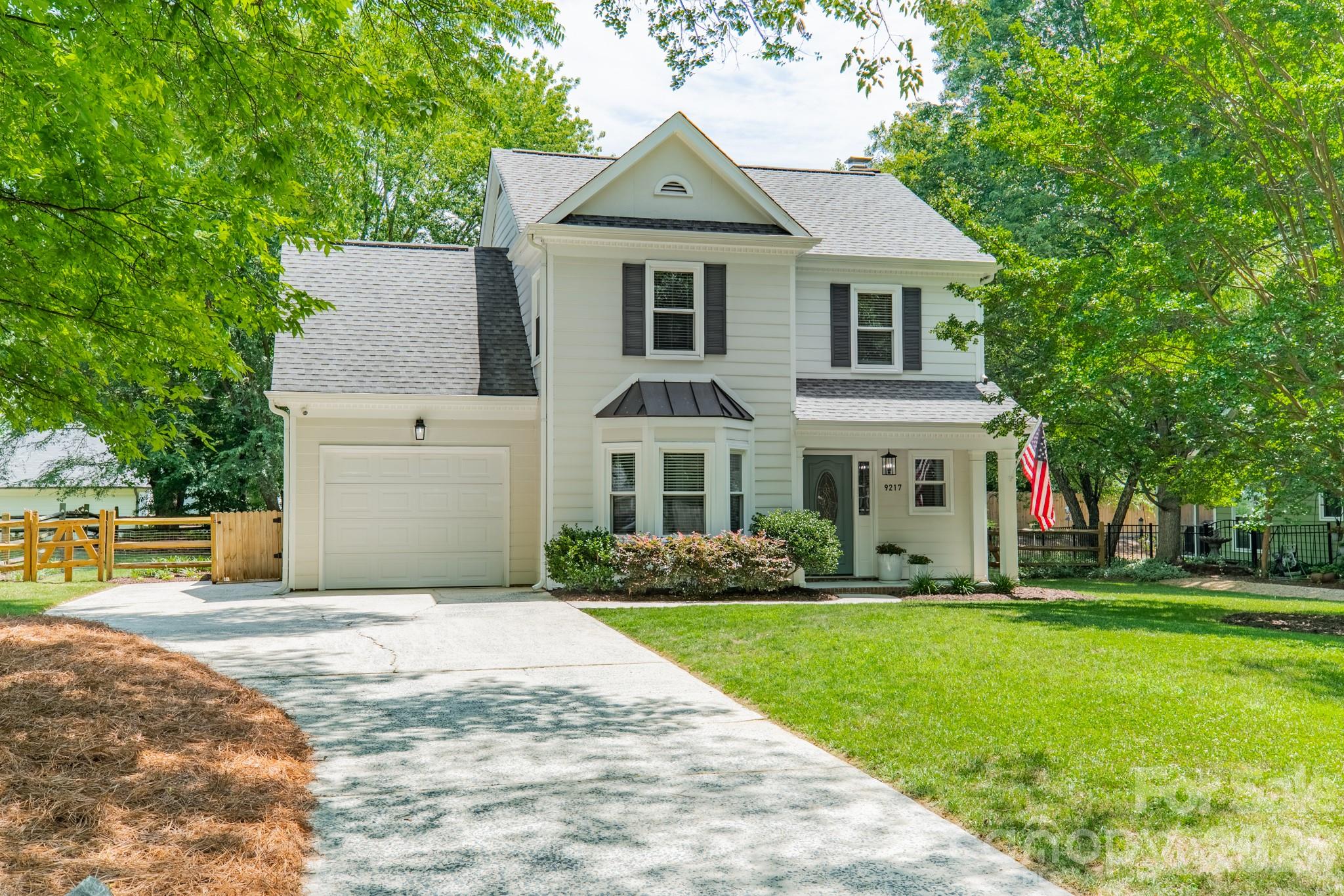 Welcome to 9217 Four Acre Court, a traditionally designed 3-bedroom, 2.5-bath home offering 1,604 square feet of comfortable living in a location that puts convenience and recreation right at your fingertips. All three bedrooms are upstairs, creating a private retreat, while the downstairs has all your main living areas, kitchen, and a half-bath.

Step outside to enjoy a fenced backyard and patio—perfect for grilling, relaxing, or playing. And a single-car garage provides added convenience for a vehicle or storage.

Cameron Wood is known for it's outdoor swimming pool, playground, tennis courts, and a community soccer field, offering something for everyone. All with easy access to shopping, dining, parks, and major commuter routes, you get comfortable living with the convenience of being close to everything Charlotte has to offer.