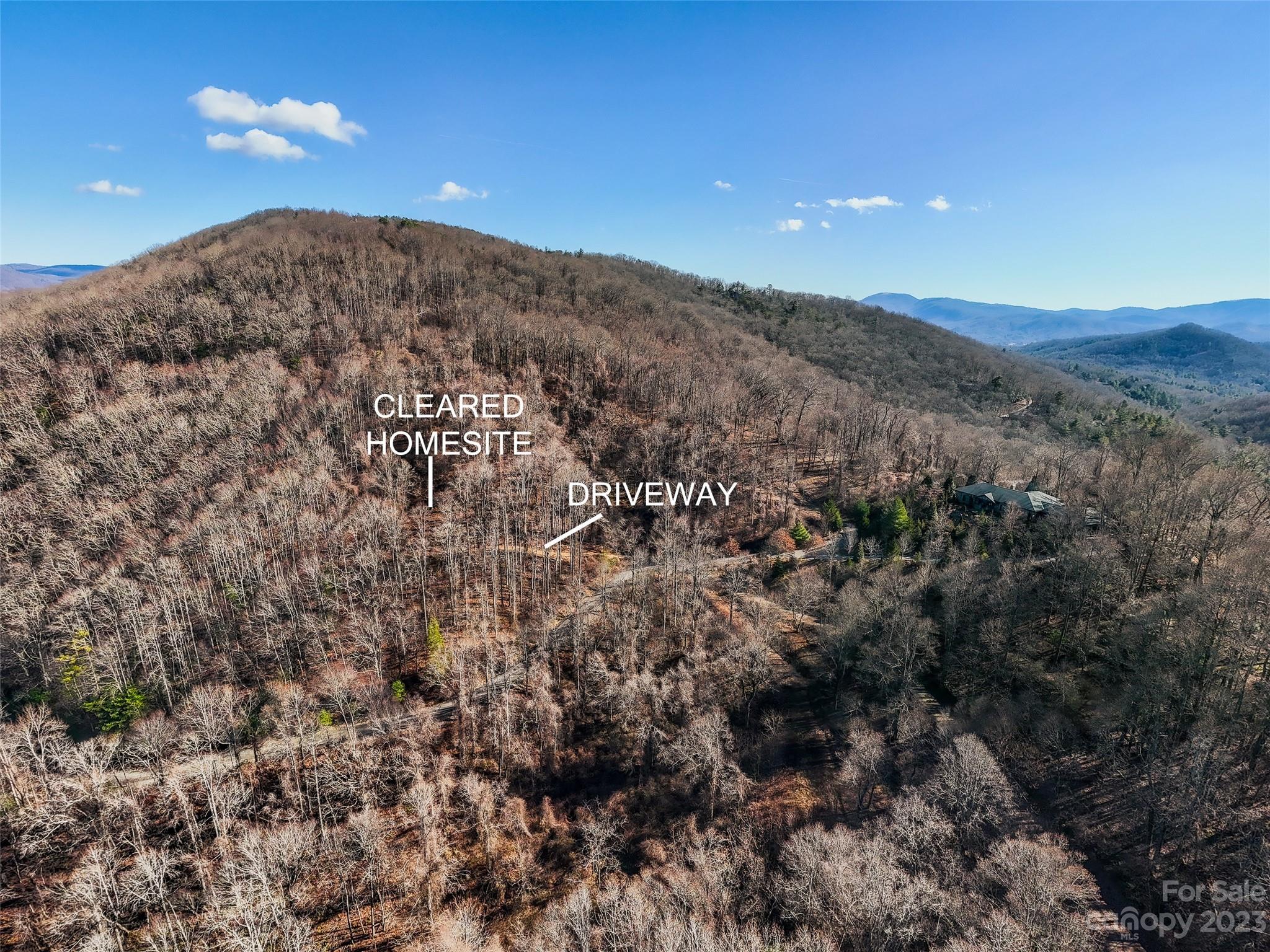 Ready for a quick sale with the new drastically lowered price!
Welcome to Rosy Hills, a 50-acre gated mountain community outside the Asheville city limits. Lot 6B is 3.01 acres and takes in magnificent long-range mountain views which could be year-round views with some selective clearing. The driveway has been roughed in and about 10,000 sq ft of underbrush cleared at the potential homesite allowing you the ability to walk onto the lot and see the potential for your mountain home. Underground electricity & ATT are in place. The community is beautifully maintained with lovely natural landscaping, mature hardwoods, and paved roads. Here you can have privacy and convenience! Explore this gorgeous location and listen to the peaceful sounds of nature surrounding you. You're only a 10-minute drive to downtown Asheville or the Biltmore Estate and 20 minutes to the Asheville Airport. 
[1 other adjoining parcel (6A) is available for a total of 7.03 acres for $125k.]