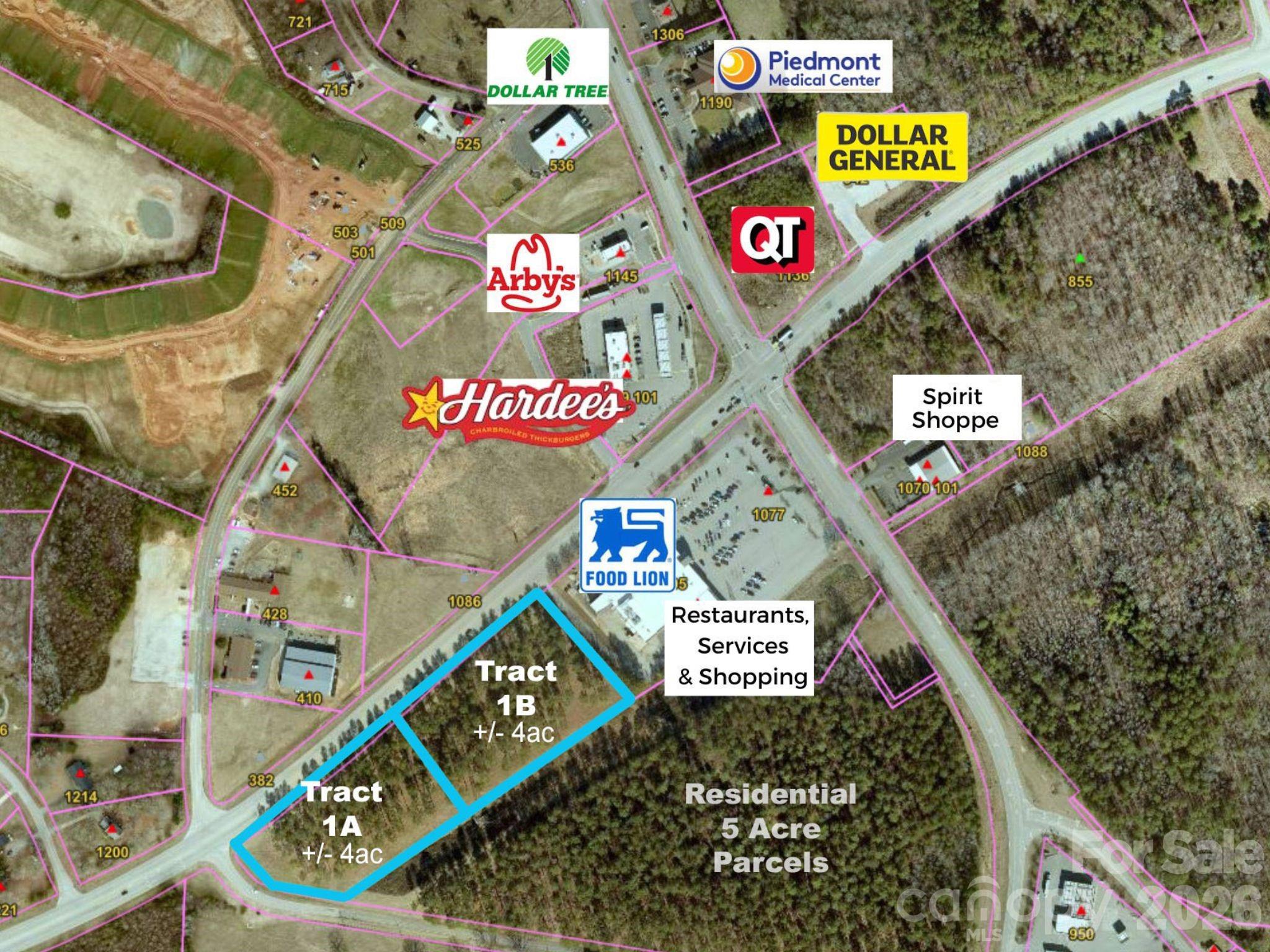 Positioned along highly traveled Alexander Love Highway, this approximately 4-acre parcel offers a rare opportunity in one of the area’s fastest-growing corridors. Currently zoned RMX-20 and located within county jurisdiction, the property presents excellent potential for future commercial or mixed-use development. With over 400 feet of road frontage and up to 8 total acres available (and an additional 400' of road frontage), the site provides outstanding visibility, accessibility, and flexibility for a variety of uses.

The property is located within the Gateway Corridor zoning overlay, designed to encourage quality development and enhance the area’s long-term growth and appeal. According to the city manager, city water and sewer are accessible if the property is annexed into the city, adding to the development possibilities.

Surrounded by significant growth and investment, the area already has multiple new developments underway within approximately half a mile, including new residential communities, grocery stores, gas stations, retailers, and restaurants. This rapidly expanding location offers strong future upside for investors, developers, or businesses looking to establish a presence in a thriving market.