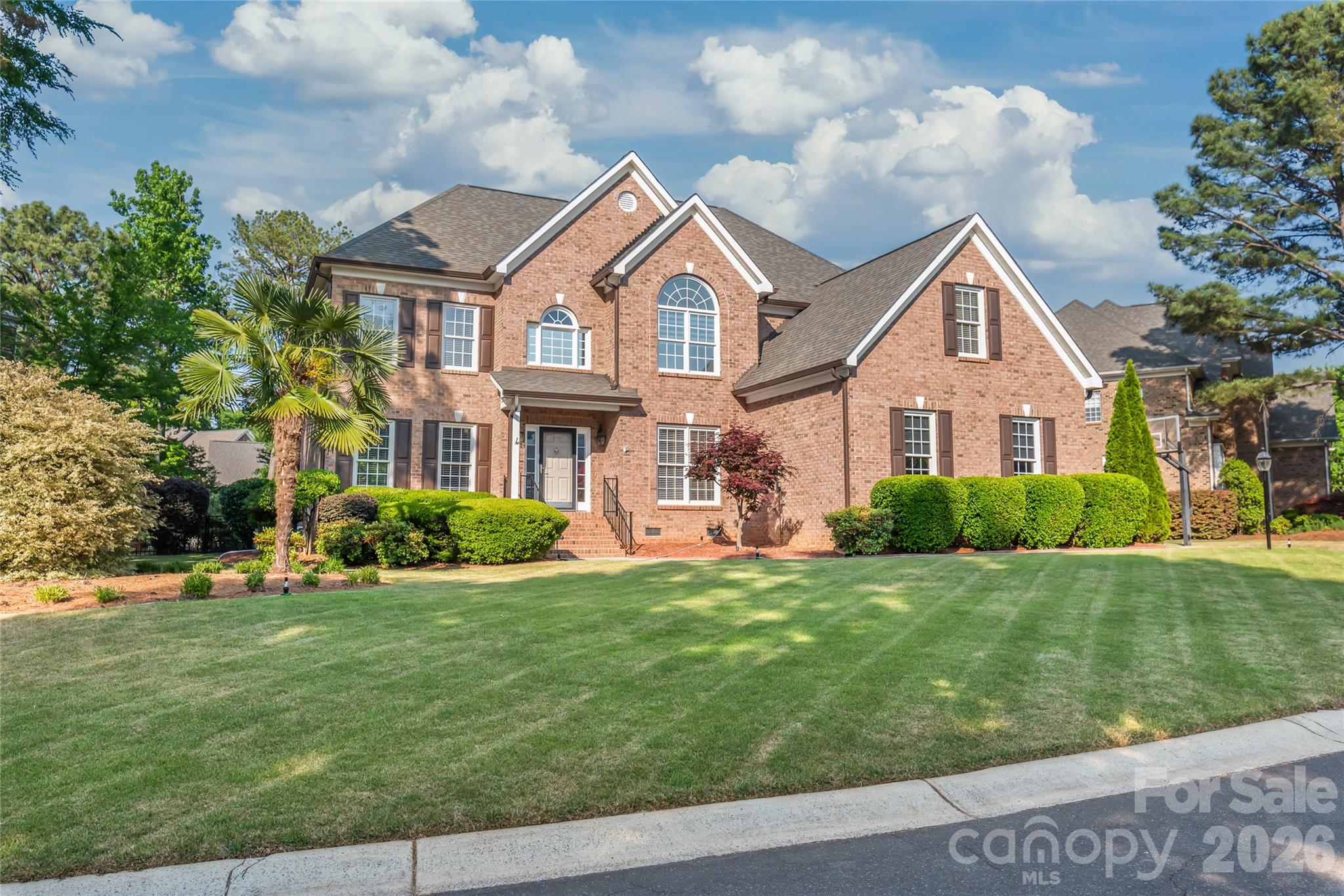 Gorgeous PRE-INSPECTED HOME & ALL REPAIRS COMPLETED,  UPDATED KITCHEN, METICULOUSLY MAINTAINED INTERIOR AND YARD, NEW ROOF 2020, ALL NEW PLUMB PIPING 2022 THROUGHOUT, NEW HVAC 2020 UPSTAIRS, 2023 DOWNSTAIRS; FRESHLY REFINISHED HDWD FLOORS, UPDATED 2ND FLOOR BDRMS WITH NEW LVP, NEW FRAMELESS SHOWER, NEW JENN-AIR OVEN/MICROWAVE, NEW PAINT THROUGHOUT, NEW ATTIC SPACE STORAGE CLOSET AREAS, New Updated EZE-BREEZE SCREENED IN PORCH W/LIFTIME WARRANTY FOR YEAR-ROUND ENJOYMENT, EZE-BREEZE PORCHES CAN GO FROM FULLY CLOSED PANELS TO 75% OPEN AND EASY TO CLEAN. STEP FROM PORCH TO NIGHT LIGHTING IN A STONE PAVER PATIO WITH FULLY MANICURED SODDED ZENITH ZOYSIA AND IRRIGATION SYSTEM,  BACK YARD WITH ALUMINUM BLACK FENCING & 2 SIDE ENTRY GATES. PRIVACY LANDSCAPING TREES IN BACK OF HOME.  ENCAPSULATED CRAWLSPACE WITH NEW HUMIDIFIER, EXTERIOR LANDSCAPE LIGHTING FRONT & BACK AREA AND IN BRICK OUTLINING PATIO,  MASSIVE BONUS/RECREATION ROOM 2ND FLOOR WITH ROOM FOR ENTERTAINING AND WORKOUT AREA, OFFICE, PLAYROOM OR YOUR CHOICE TO MAKE IT WHATEVER SUITS YOUR FAMILY.  HOME INSPECTION AVAILABLE UPON REQUEST. New LED lighting in kitchen and garage. Office on Plan can be a Full Bedroom on Main level as it has a closet/and access to a full bath on Main Level. REFRIGERATOR IN GARAGE INCLUDED IN SALE; Garage Floor epoxy finish w/lifetime warranty, built in workbench area, smart rack storage.  Non-Gated Entry to Neighborhood is off Carowinds Boulevard into Main Entry of Regent Park Subdivision (see notes below about Directions.  REGENT PARK ENTRANCE IS CAROWINDS BLVD AND IS NON-GATED (USE THIS ENTRANCE TO REGENT PARK)  SOME GPS DIRECTIONAL SYSTEMS MAY TAKE YOU TO A GATE ON THE ROAD THAT IS ELIMINATING CUT-THROUGH TRAFFIC.  HOME IS CLOSE TO CULDESAC ON STREET, NO THRU TRAFFIC.  SHOWINGS BEGIN ON May 1, 2026, FRIDAY