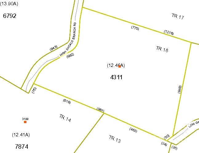 Private wooded 14+ac tract in gated community of Curtis Mountain, just minutes from Blowing Rock. Great for hunting, hiking, horseback riding and ATV riding. Very private community of 10 acre minimum acreage tracts. Power available, driveway to cleared building site and surveyed. Adjoining acreage tracts available.