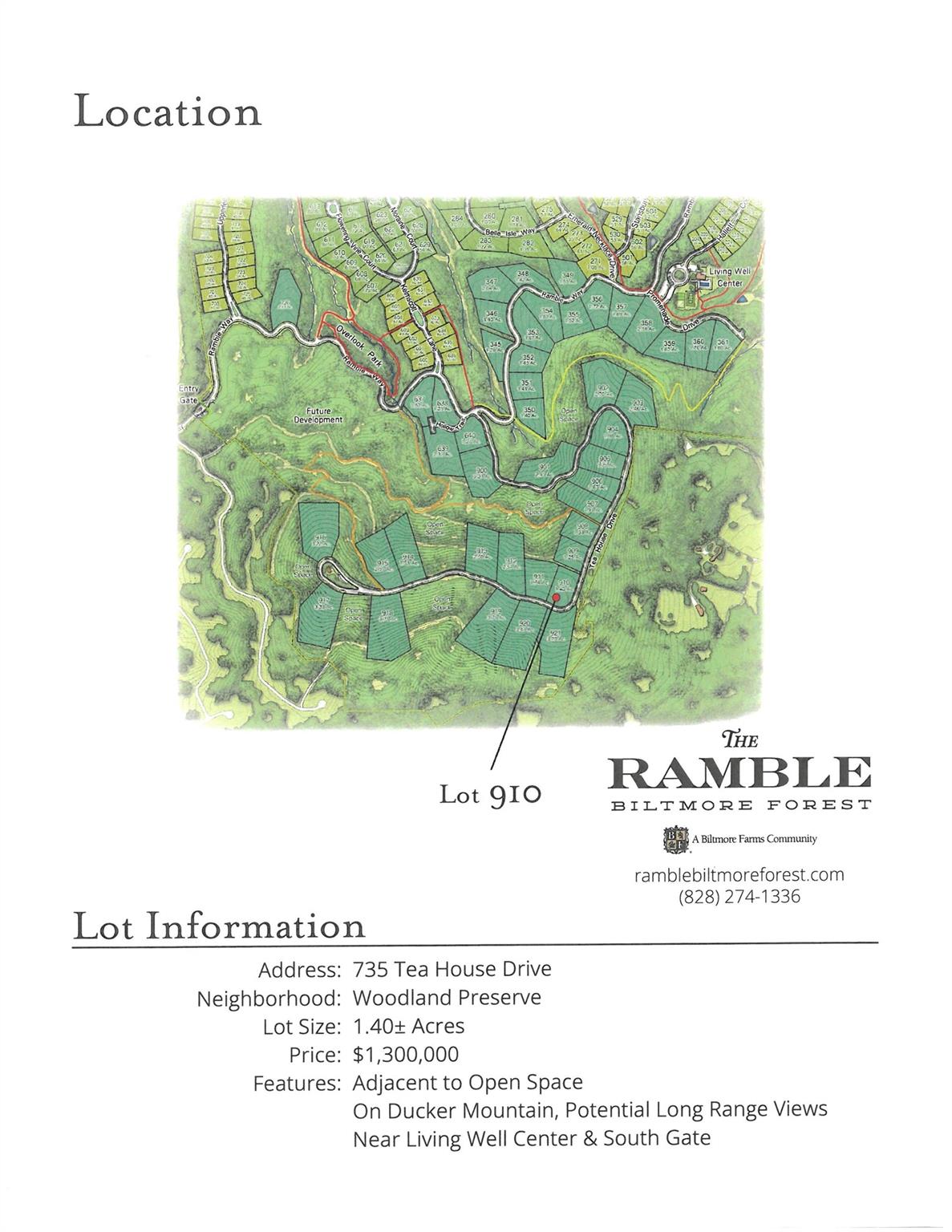 Ramble Biltmore Forest - Land