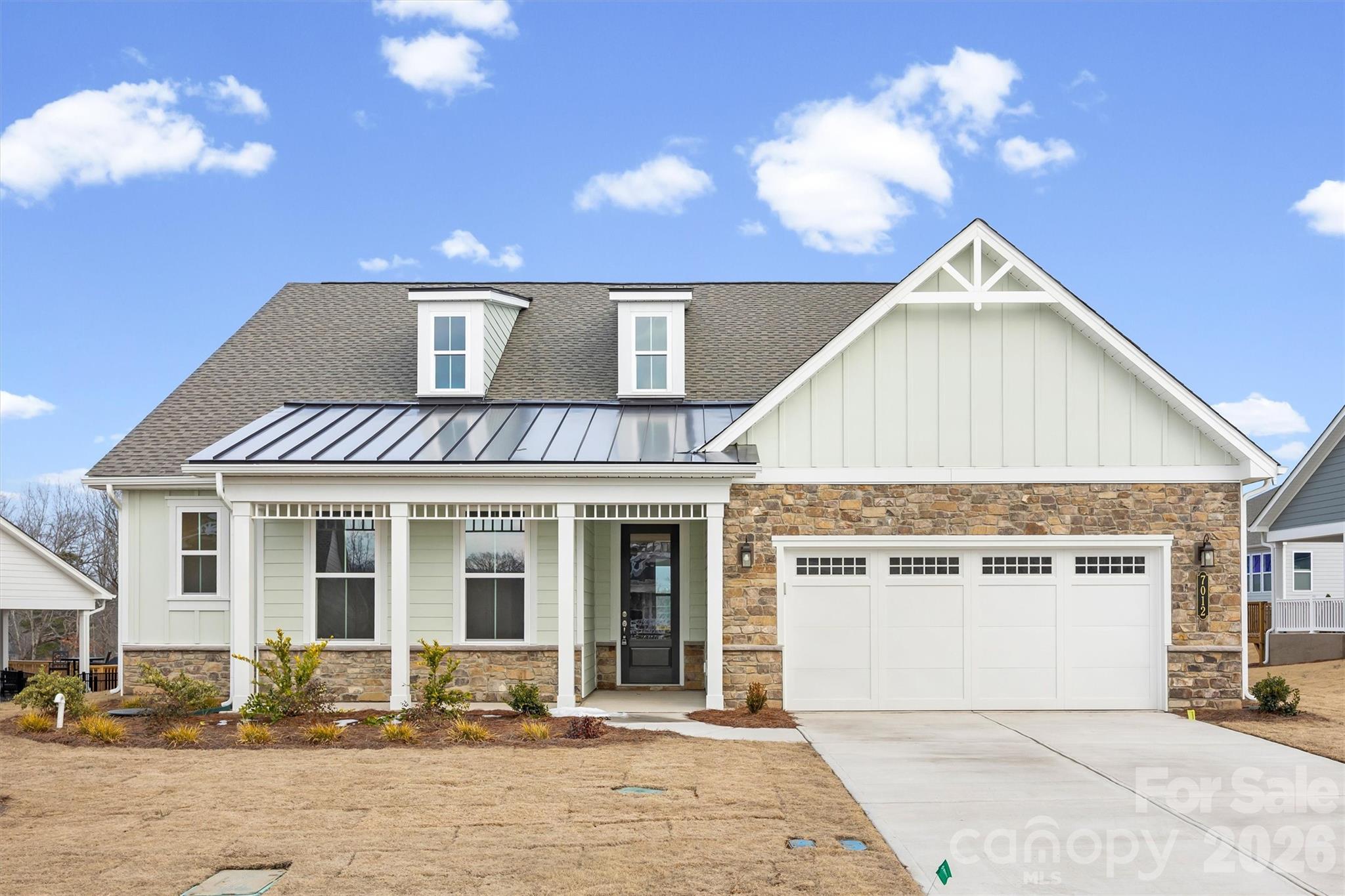 Move-In Ready New Construction with Lake Views!! The Hickory Plan offers 3 spacious bedrooms, 2 1/2 baths, a private study, and a 2-car garage—all thoughtfully designed for modern living. This is the last available home with stunning Lake Wylie views, perfectly positioned on a quiet cul-de-sac in the beautiful Handsmill community. Enjoy your morning coffee or evening sunsets from the extended covered lanai or expansive open deck—ideal for relaxation or entertaining. Residents of The Gentry at Handsmill enjoy a vibrant active adult lifestyle along with exceptional resort-style amenities, including a beautiful clubhouse, pool, fitness center, private RV and boat storage, wet slips, and a boat ramp, The marina and dry storage leases available first come first serve. This move-in-ready home blends luxury, convenience, and lifestyle—everything you need to begin your next best chapter.