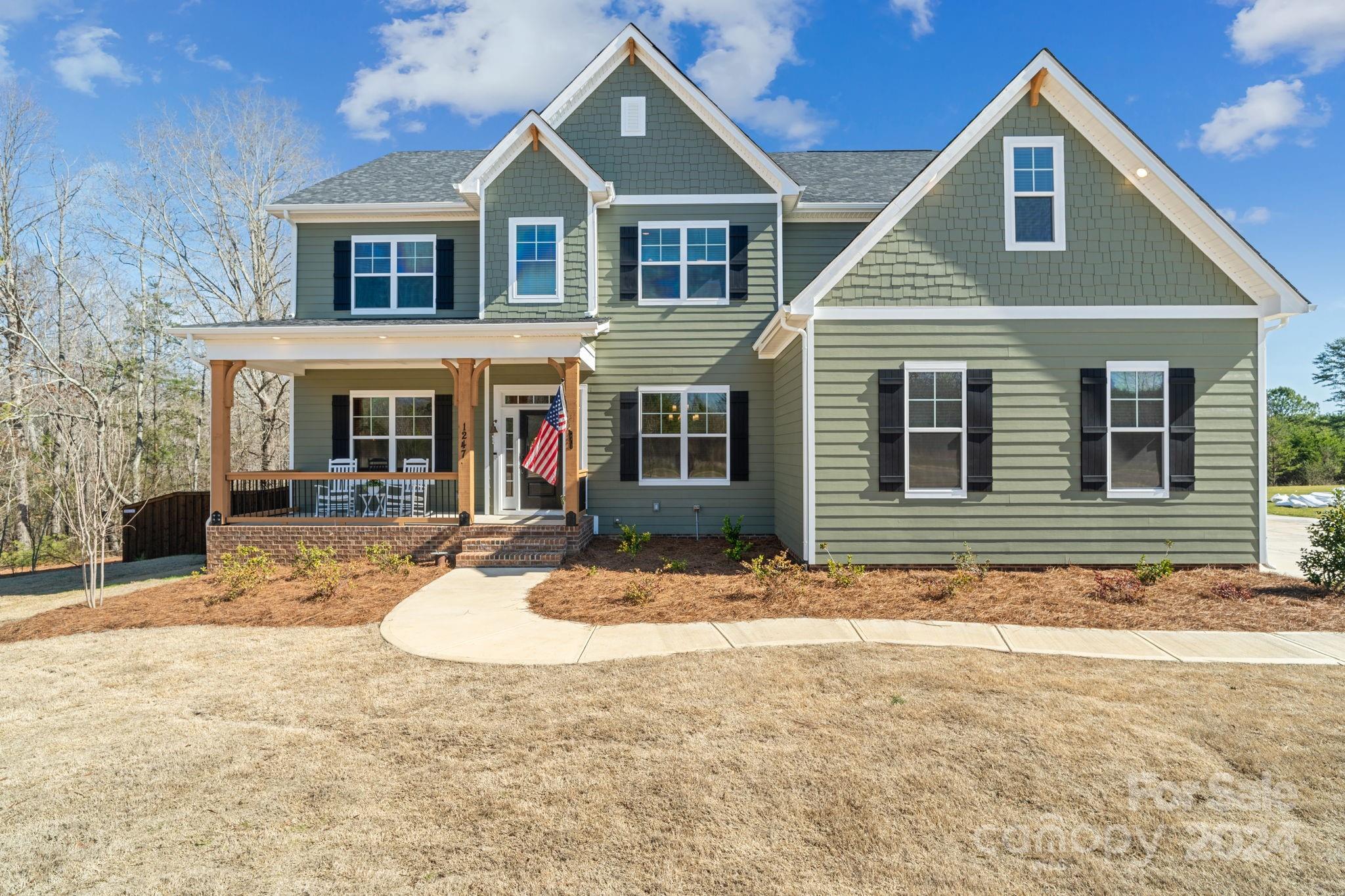 Welcome Home! Nestled on a private 1-acre lot, this home boasts luxury living at its finest. The heart of the home is the gourmet kitchen, where floor-to-ceiling cabinets provide ample storage space, & an oversized island allows for meal prep & casual dining. The kitchen seamlessly flows into the casual dining area & family room. Tons of natural light throughout, creating a welcoming ambiance. A dedicated office space offers privacy & productivity, while the formal dining room sets the stage for an elegant dinner. Stay active & healthy in the exercise room. Upstairs, the owner's suite boasts his & her sinks, 2 large closets & a tranquil atmosphere for relaxation. 3 additional bedrooms offer comfort & privacy for family members/guests. Additional living space includes a loft area & a bonus room. Outside you will find the new in-ground pool & hot tub, offering the ultimate in relaxation & entertainment. Don't miss out on the opportunity to call this exquisite property your own.