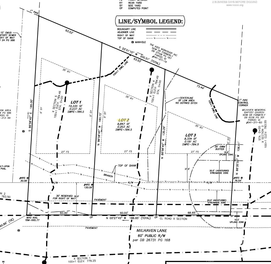 Vacant lot in Charlotte minutes from Uptown. Public water and sewer are available at the street. The surrounding area continues to see strong growth, with nearby new construction homes selling for $400k+. The N1-B zoning district allows single family homes, duplexes and triplex dwellings. A boundary survey is included, helping reduce upfront due diligence time and cost. Convenient location with strong long-term upside. Excellent opportunity for a builder, investor, or first-time ground-up project. The adjoining 2 lots are also available for sale.