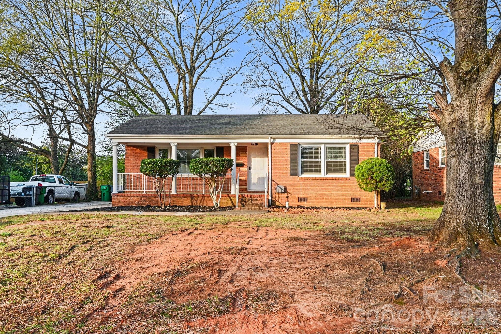 Move-in ready three-bedroom, two-bathroom home located in the desirable Amity Gardens neighborhood.

This home features a functional floorplan where the kitchen, updated with granite countertops and stainless steel appliances, connects directly to the dining area for easy entertaining. The interior is finished with a combination of durable LVP flooring and comfortable carpet. The primary bedroom serves as a spacious retreat, featuring a private ensuite bathroom and a large walk-in closet.

The exterior offers great curb appeal with a welcoming porch and a back deck that overlooks the fully fenced-in backyard. The location is a standout, offering incredible value for a move-in ready home so close to the city. Enjoy an excellent location with easy access to I-74/Independence Blvd and a quiet retreat with the convenience of no HOA. You are just minutes away from Center City Charlotte, Uptown, Plaza Midwood, and the retail hubs of Cotswold and Matthews, with convenient shopping nearby at Costco.

Schedule your private showing today!