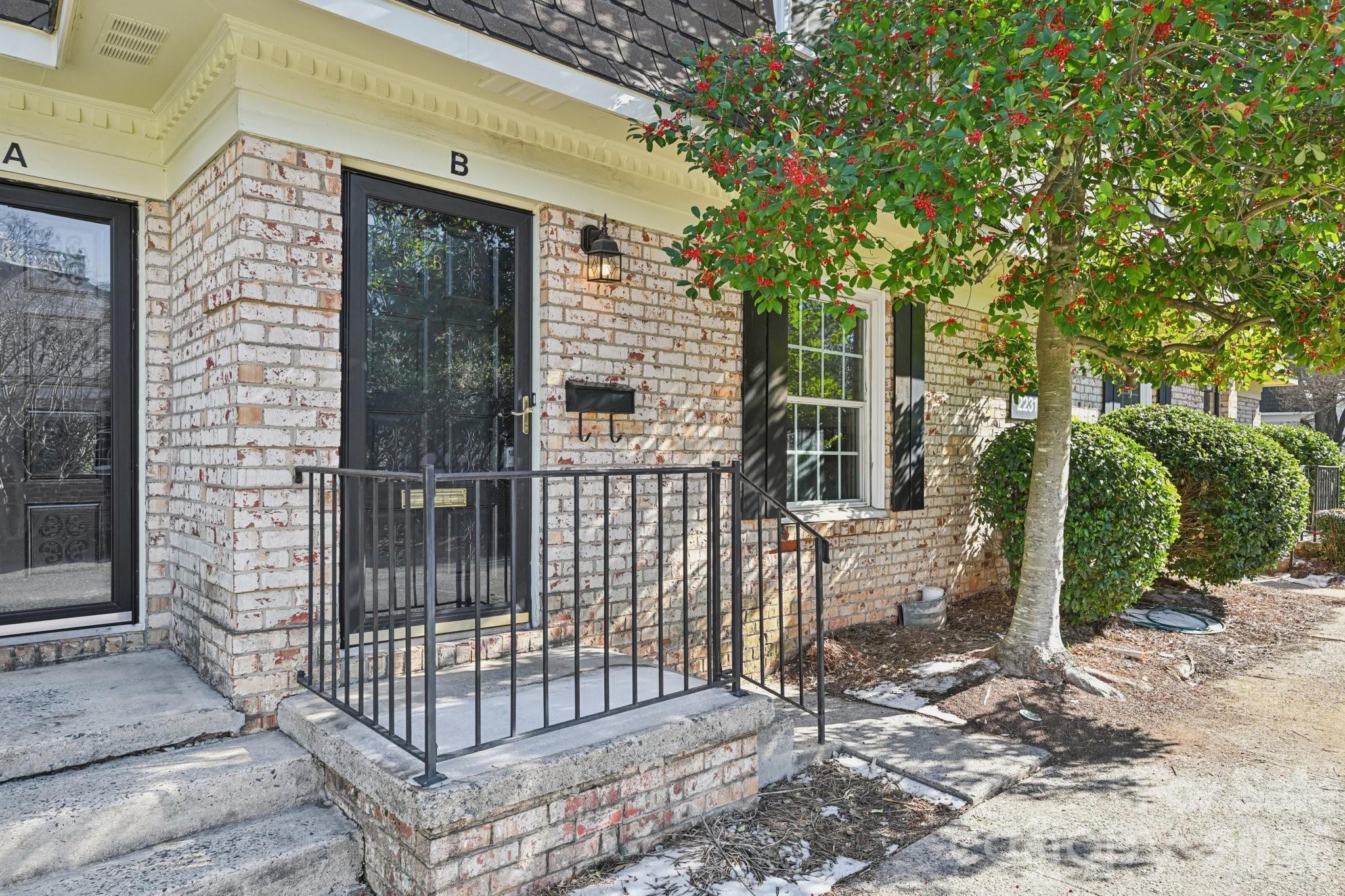 Stop by the Open House this Sunday May 10th from 1pm-3pm! Offering a rate buydown!  Beautifully updated condo in the heart of SouthPark, located in the sought-after Trianon community. Enjoy unmatched walkability to restaurants, boutiques, shops, and the mall. HOA dues cover nearly all utilities (electric, water, gas) as well as the community amenities such as the pool. This home offers exceptional privacy with no neighbors above or below you!

On the main level, step inside to a bright, open living room anchored by a stylish white-brick fireplace. A well-appointed powder room sits conveniently nearby. The modern eat-in kitchen features brand-new stainless steel appliances, elegant cabinetry, premium-grade granite countertops, and a custom tile backsplash. A pass-through with bar seating opens to the cheerful dining room, where large glass doors lead to your private fenced backyard—perfect for grilling, entertaining, or unwinding outdoors.

Upstairs, you’ll find two generously sized bedrooms, each with its own en-suite full bath. Enjoy brand-new luxury-pile carpet, an oversized hall storage closet, and abundant natural light throughout. The primary suite includes two separate closets and serene views that make the space feel like a true retreat.

Listing agent is the owner. Not available for AirBnB or short-term rental; the neighborhood has a rental cap and a 6-month minimum lease requirement.