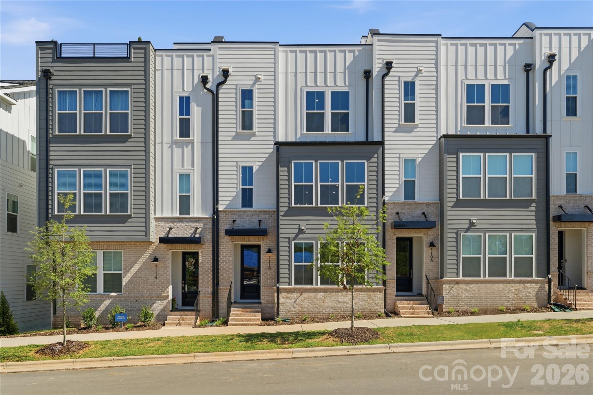 New to The River District is our Yadkin floorplan. This home provides a highly versatile layout throughout 3 Stories of living space with a bedroom on ever level. Outdoor space with a balcony on the main level off the kitchen. Designed appointed finishes throughout the home. Dual primary suites on the third level. The River District is a highly anticipated, amenity rich community that will have it all. Playgrounds, pools, walking trails, and it's own 2 acre community garden are just some of the amazing amenities that you will enjoy.