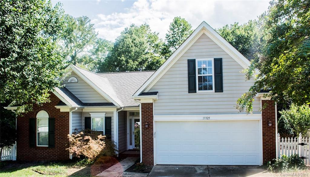 Highly Desired Open Floor plan with Amazing Kitchen that has custom built cabinets, Granite Counter tops, and Stainless Steel Appliances. Has an a fabulous sun room that looks out over large 2 tier deck for entertaining. Outdoor Deck has built in Bar Area. Master Bedroom on First Floor with Walk In closet that has nice built in shelving and a Garden Tub in the Master Bath. 2 Good Sized bedrooms on opposite side of Master. Huge Bonus Room with Built in Cabinet. Close to I-485.