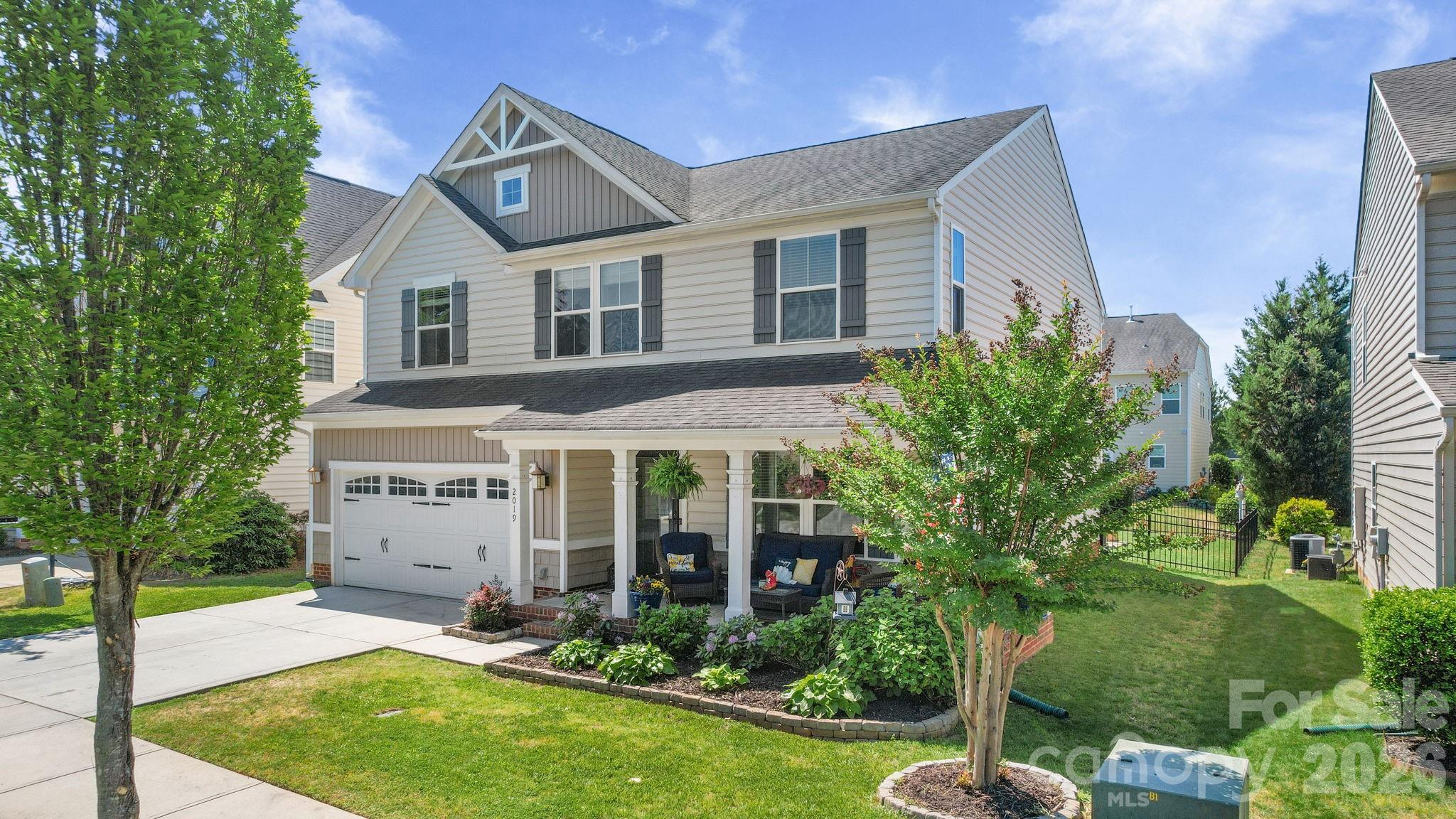 Well-maintained two-story home in the highly sought-after Millbridge community, offering over 2,700 square feet of functional living space. Built in 2014, this home features 4 bedrooms and 2.5 bathrooms with a layout designed for both everyday living and entertaining.

The main level includes a spacious living area, dining room, and a well-equipped kitchen with gas range, pantry, and ample cabinet space. A breakfast area provides a casual dining option, sunroom from relaxation, and there is also a flexible office space on the main level with sliding barn door for privacy. Upstairs, all four bedrooms are thoughtfully arranged, including a generous primary suite with walk-in closet and en-suite bath. Laundry is conveniently located on the upper level as well.

Outdoor living is supported by a front porch and rear patio (with plumbed gas line for a grill) with a fenced backyard. The level lot offers manageable outdoor space.

Located in a community with extensive amenities including a clubhouse, fitness center, outdoor pool, playground, walking trails, pickleball, tennis courts, and recreation areas. Convenient access to local roads, shopping, and services.  Just 1.5 miles from downtown Waxhaw!