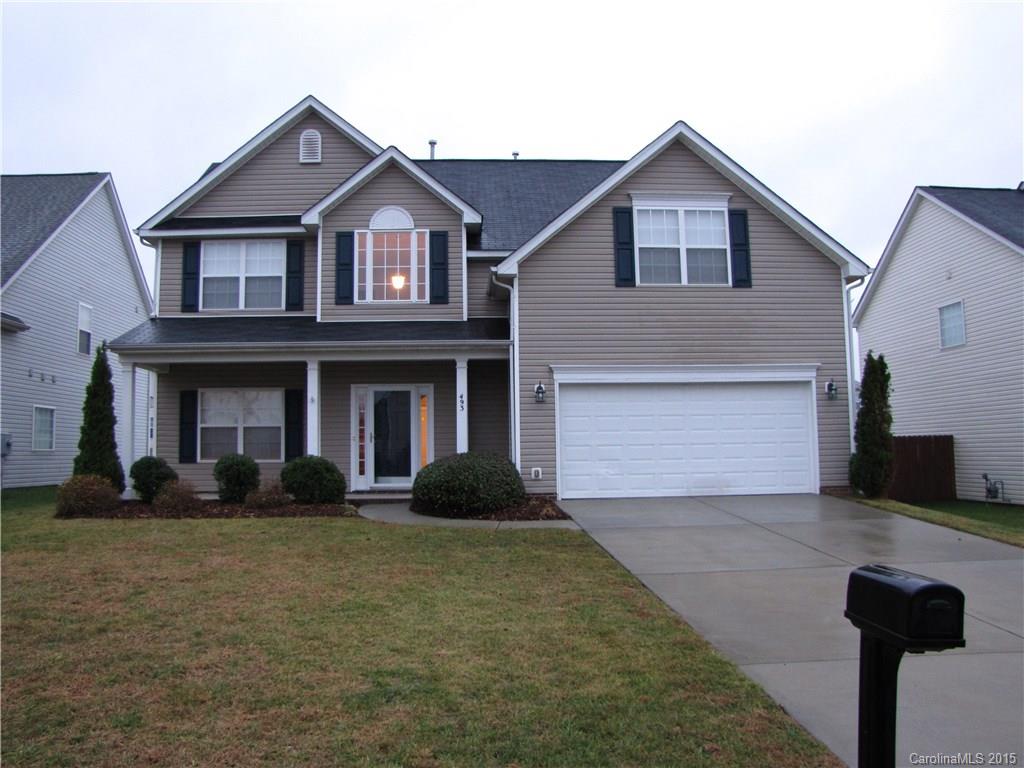 Beautiful home in popular community features grand 2-story foyer, wood floors, heavy crown molding and wainscoting. Floor plan includes formal dining, family room w/fireplace and built-ins, kitchen w/42" cabinets, granite counters, tile backsplash, island and pantry. Sliding doors off of breakfast open to private fenced back yard w/patio and deck. All 4 bedrooms and laundry up. Spacious master has vaulted ceilings, bath w/dual sink vanity, garden tub and shower.