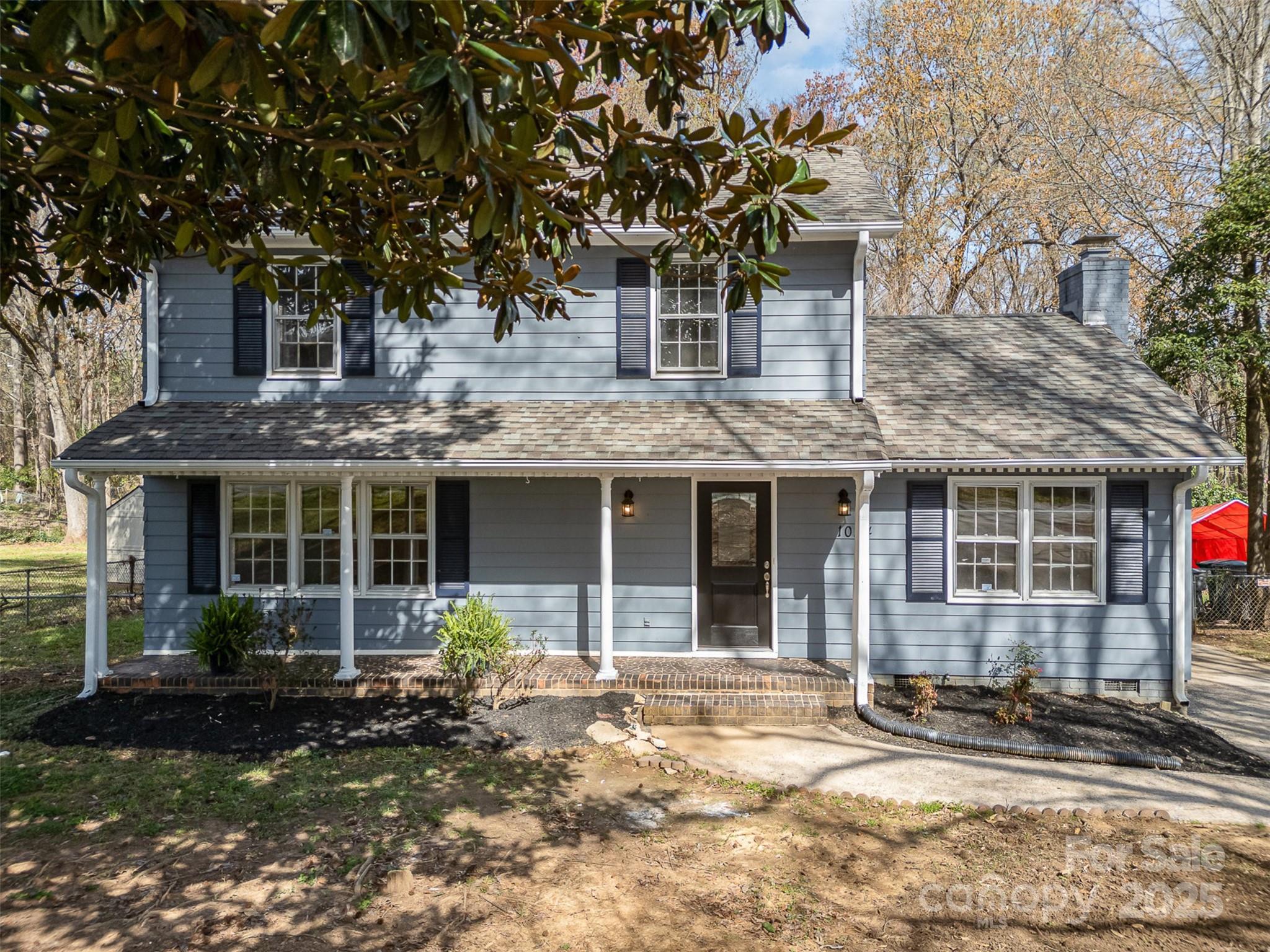Welcome to this beautifully updated home that is full of charm and move-in ready! Step inside to find fresh paint, new LVP flooring, and updated lighting that give the space a bright, modern feel. The kitchen features painted cabinets, granite countertops, and a stylish tile backsplash, while both bathrooms have been tastefully updated. Enjoy morning coffee on the inviting front porch or entertain on the newly stained back deck overlooking the large fenced-in yard with a storage shed. With breweries, shopping, and restaurants just minutes away—not to mention a short commute to Uptown Charlotte—you’ll love the convenience of this location. Don’t miss out!