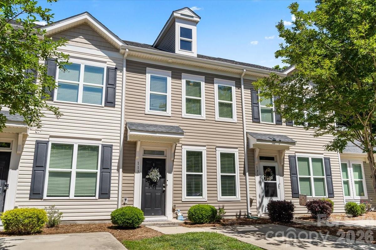 Welcome home to this meticulously kept townhome in Mountain Island Village! This home features an open floor plan with a living area flowing into a dining area and then into the kitchen! The kitchen is well-appointed, with plenty of counter space. Two nicely sized bedrooms upstairs, each with its own bath.  Enjoy the outdoors on the patio in the private fenced-in back yard, or relax by the pool, or take your dog to the park. All this in a quiet, tucked-away neighborhood - just a few minutes to downtown Mount Holly, the airport, and lively uptown Charlotte.