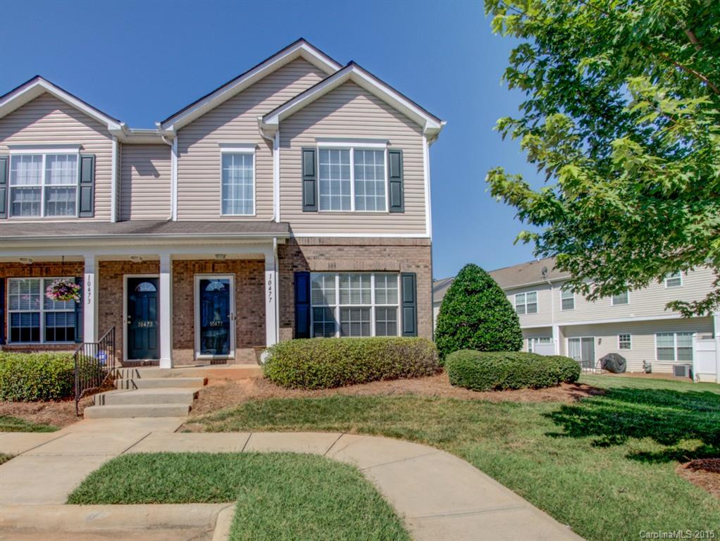 Well-maintained end-unit townhome, w/ plenty of natural light, in quiet neighborhood, close to shopping and dining, in Pineville! Spacious living room with high ceilings and a fireplace. Kitchen features beautiful cherry cabinets and a large pantry that opens up to a dining area. Master suite on main floor w/ full bath and walk-in closet! Two spacious bedrooms upstairs w/ lots of closet space that share a Jack-and-Jill bathroom. Extra storage closet out back as well as a nice patio! A must see!