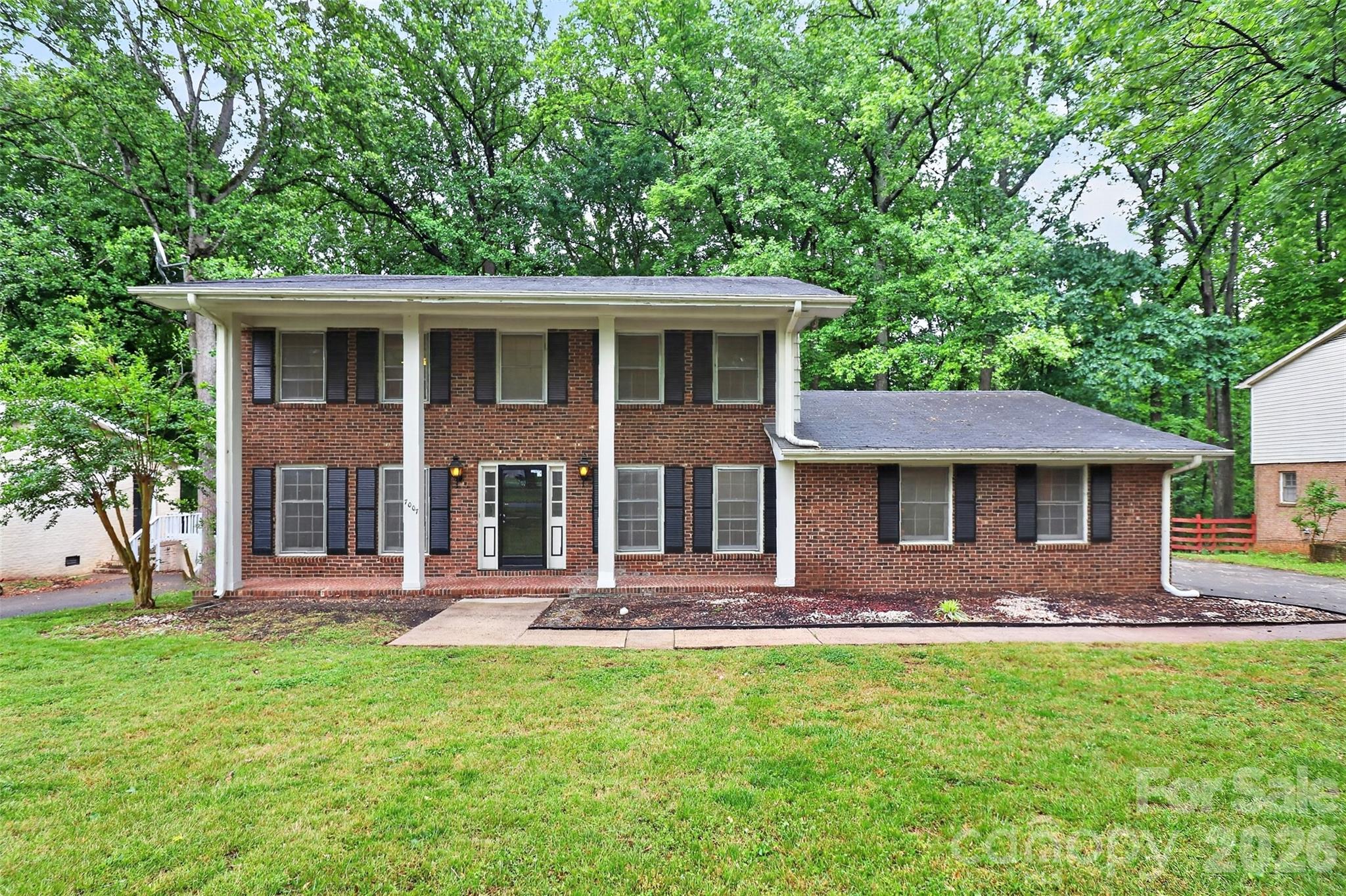 Charming 3-bedroom, 2.5-bath full brick home in a prime Charlotte location with easy access to I-485, Uptown, the airport, and the U.S. National Whitewater Center. Situated on a spacious half-acre lot, this home offers a functional layout with a versatile flex space on the main level—ideal for a home office, sitting room, or play space—a cozy main living area with a fireplace, and all bedrooms upstairs. Enjoy updated carpeting and flooring in key areas, adding a fresh touch throughout the home. The large bonus room with a bar is perfect for entertaining. Enjoy outdoor living on the brand-new deck, plus peace of mind with a new HVAC system installed in 2026. Seller is offering a $5,000 concession for buyers to use toward updates or appliances—an excellent opportunity to add your personal touch to a home full of potential.
*A lender credit up to $2500 is available to clients who finance with Kyra Grotsky of OriginPoint*