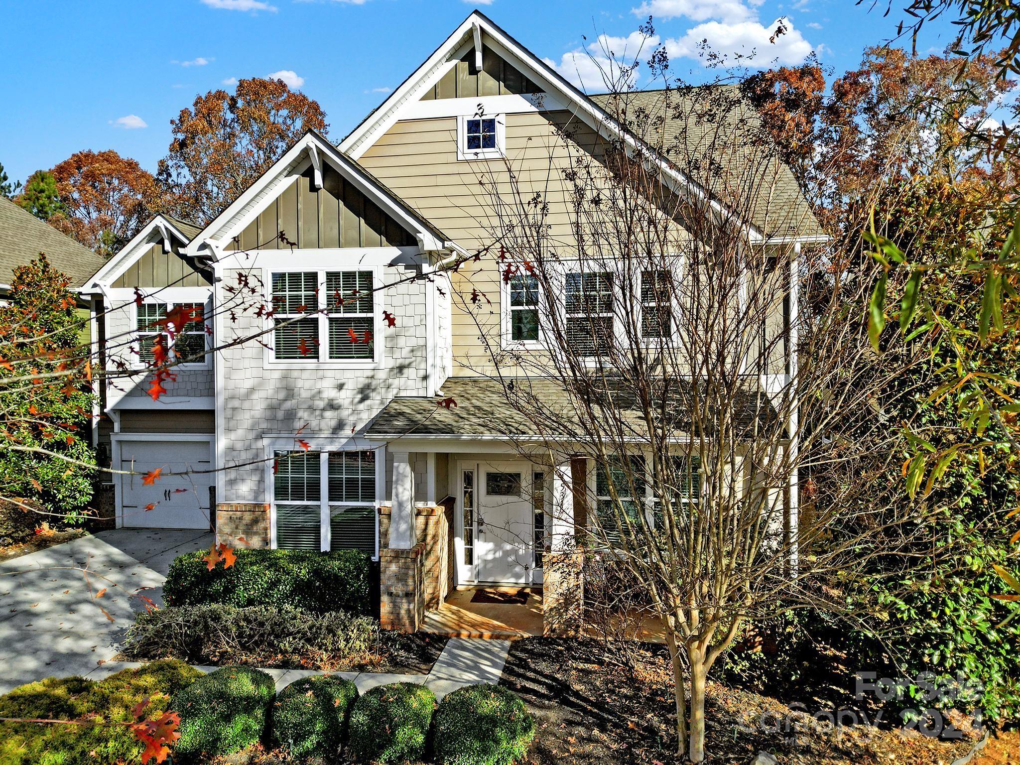 Just in time for the holidays. This beautiful new listing is ready to welcome you home. Step inside this open floorplan, perfect for gatherings. Gourmet cook's kitchen with stainless steel appliances, updated lighting & granite countertops w/an eat-in kitchen that opens up to screened porch for versatile living. The backyard offers a nice screened in porch, patio, and outdoor grilling station overlooking a serene golf course lot. First floor also offers formal dining, walk-in pantry, office, powder room, guest suite, and laundry room. Upstairs you'll find the oversized primary suite, 3 secondary BRs and a optional 6th BR/Bonus suite. That's a total of 6 BRs, 5.5 BAs! Springfield amenities include: community clubhouse, 3 pools, golf course, tennis, pickleball, playgrounds, and gym. Fort Mill Award winning schools! HOA fees also include Anne Spring Greenway membership to enjoy summer concerts, festivals, walking trails, equestrian, kayaking, & fishing year round. This is a must see!