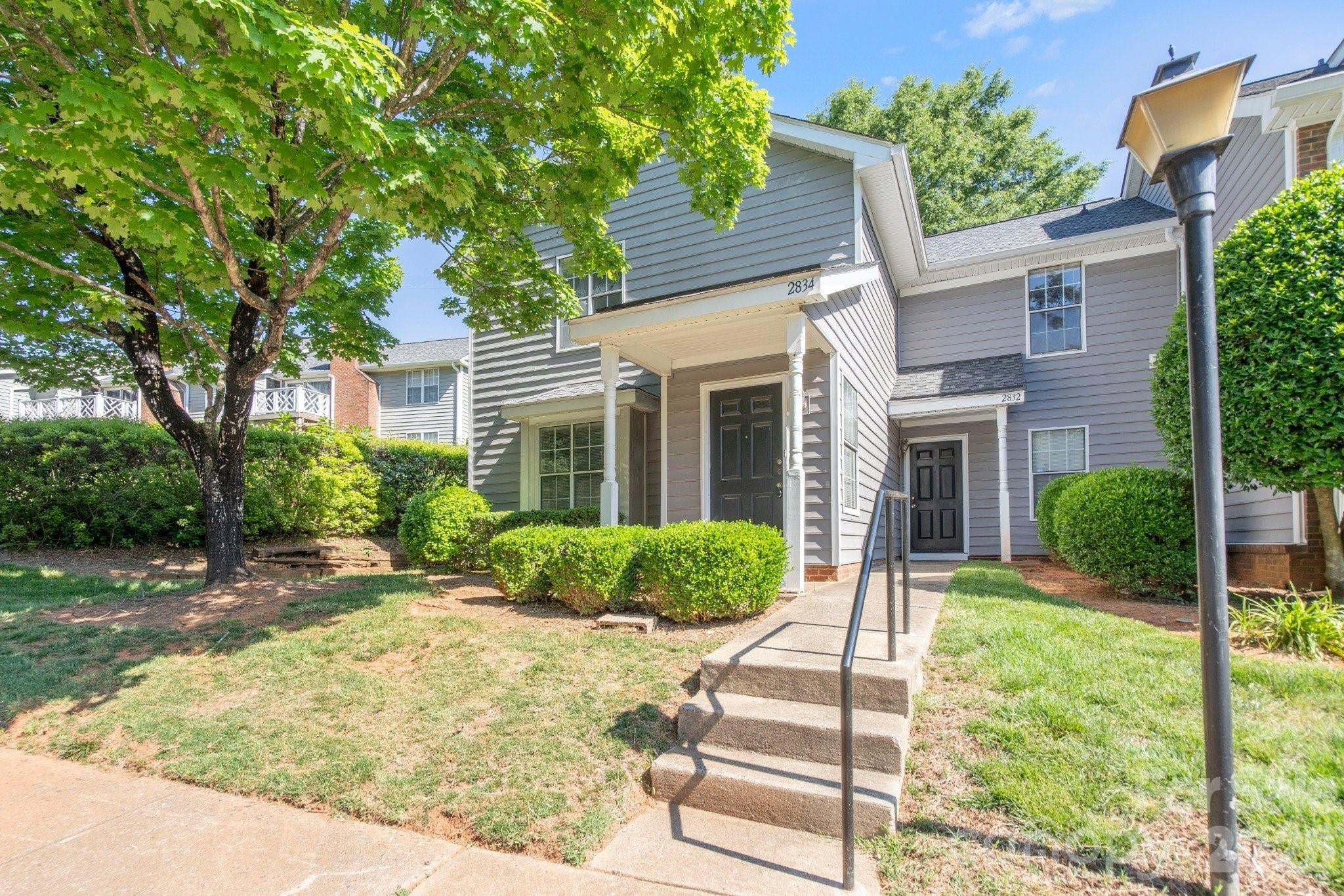 Showings begin Friday, June 26th. Lowest list price for a MLS listed property in Firethorne since 2022! Handyman special or perfect for first time home buyer looking to get in the community at a lower price and build sweat equity. Buyer also has room to raise the sales price and roll remodeling costs into the sales price (eg. $2k paint job + $3k flooring at $185k sales price). Great bones to work with and lots of possibilities. Prime location within the Firethorne community, highly sought after end unit, and second level position allows for desirable cathedral ceilings in main living space. Updated exterior vinyl siding and replaced roof. The front door is located on main level leads to a spacious entry foyer and private staircase into unit. This two bedroom and two full bathroom condo offers an open layout, neutral paint, vaulted ceilings, attractive fireplace, insulated windows, and abundant natural light. Both bedrooms have direct access to a full bathroom. Relax outdoors on your own private balcony overlooking common area. Firethorne residents have access to the shared community pool, clubhouse, and fitness center - all just a short walk away from this unit. Two assigned parking spots directly in front of unit and convenient guests parking beside unit for visitors.