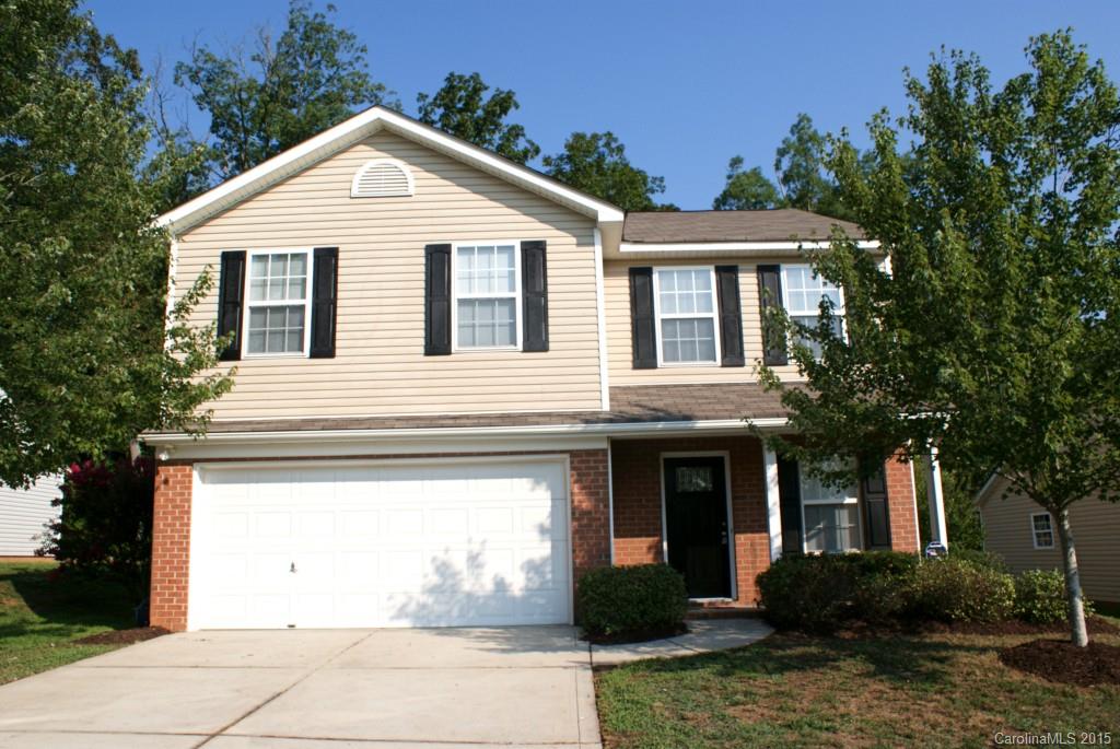 Beautiful better than new home! 4 beds and 2.5 baths. Entire interior has been freshly painted with neutral colors. Gas fireplace. Security System. Upgraded kitchen and bathroom cabinets. Refrigerator and new microwave included. Huge master bedroom with very large walk-in closet. Upgraded ceiling fans & light fixtures. Blinds on all windows. 2 car garage with remote opener. Private fenced in back yard that backs up to woods. Close to Hwy 77.  SELLER WILL PAY $1000.00 TOWARDS CLOSING COSTS!