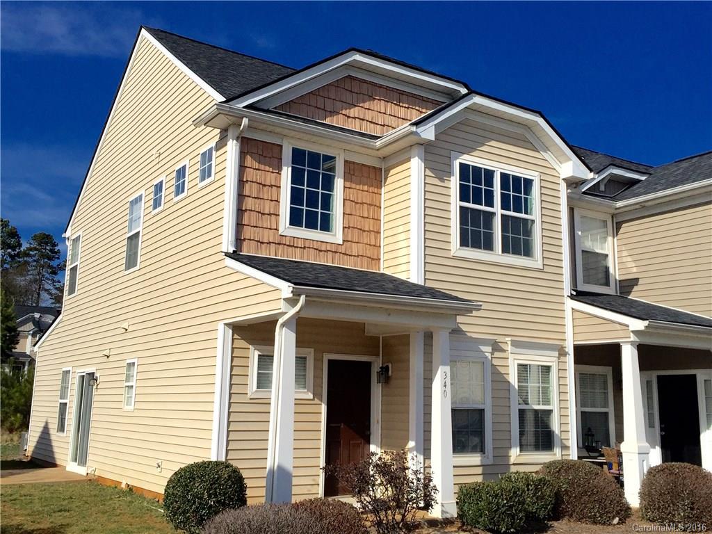 Beautiful move in ready, 3 BR/2.5 BA end unit townhome with open floor plan. The main level features a large master bedroom with private entrance to back yard. Kitchen opens to great room w/ breakfast bar and separate dining area. Dramatic 2 story living room w/wood laminate flooring and fireplace. Window treatments and all appliances convey; including refrigerator with in-door ice/water dispenser and washer/dryer. Excellent location, close to Medical Center & Winthrop!
