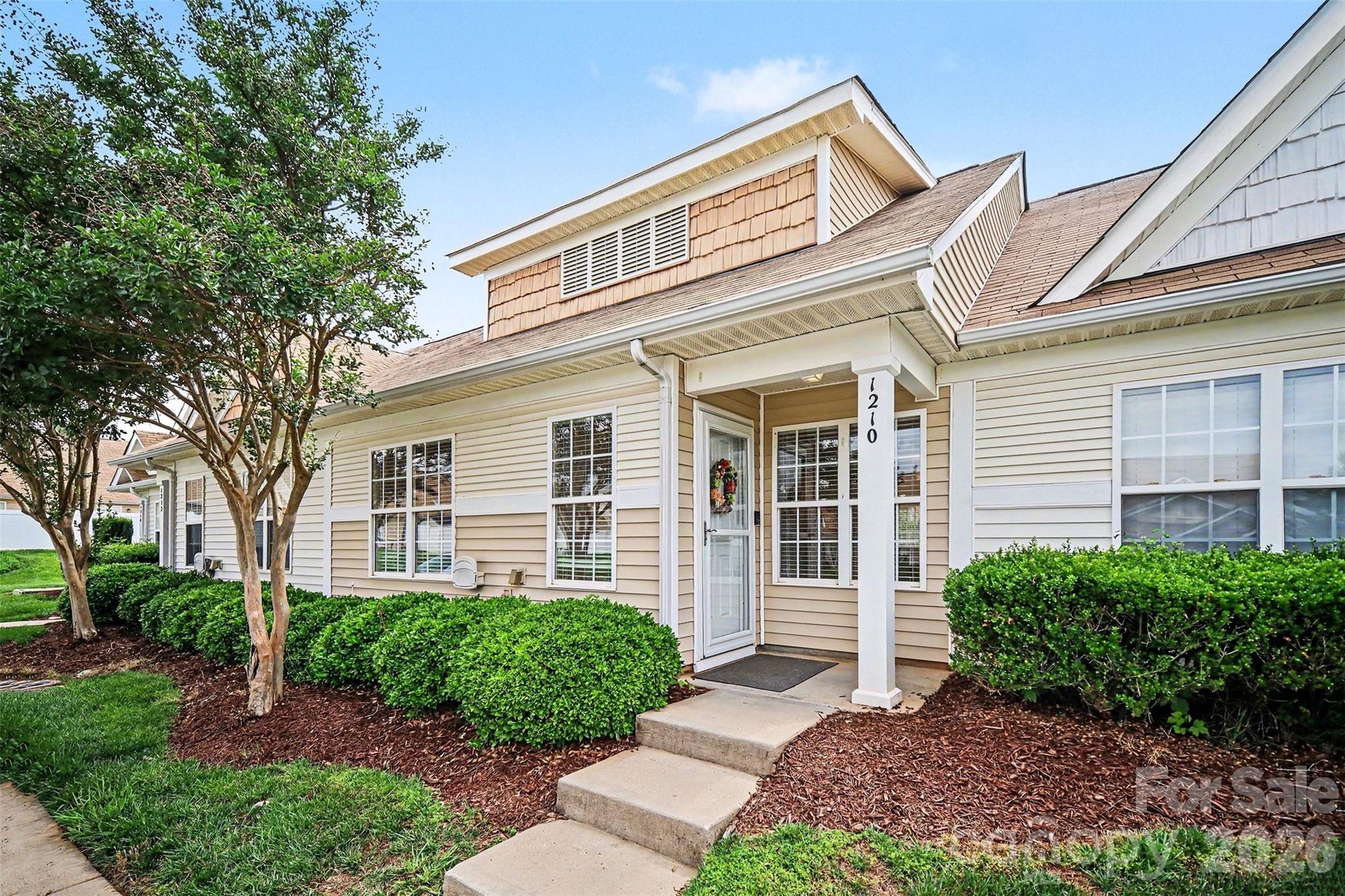 This charming home features several fresh updates, including new carpet, fresh paint, quartz kitchen countertops, and updated lighting and hardware. The floor plan offers ample first-floor living space, and the appliances have all been updated within the last few years. Outside, you will find a beautiful extended paver patio overlooking a landscaped treeline.
The property is ideally located within close proximity to all the shopping and dining options Indian Land has to offer.
Located in the Newer Indian Land HS district.