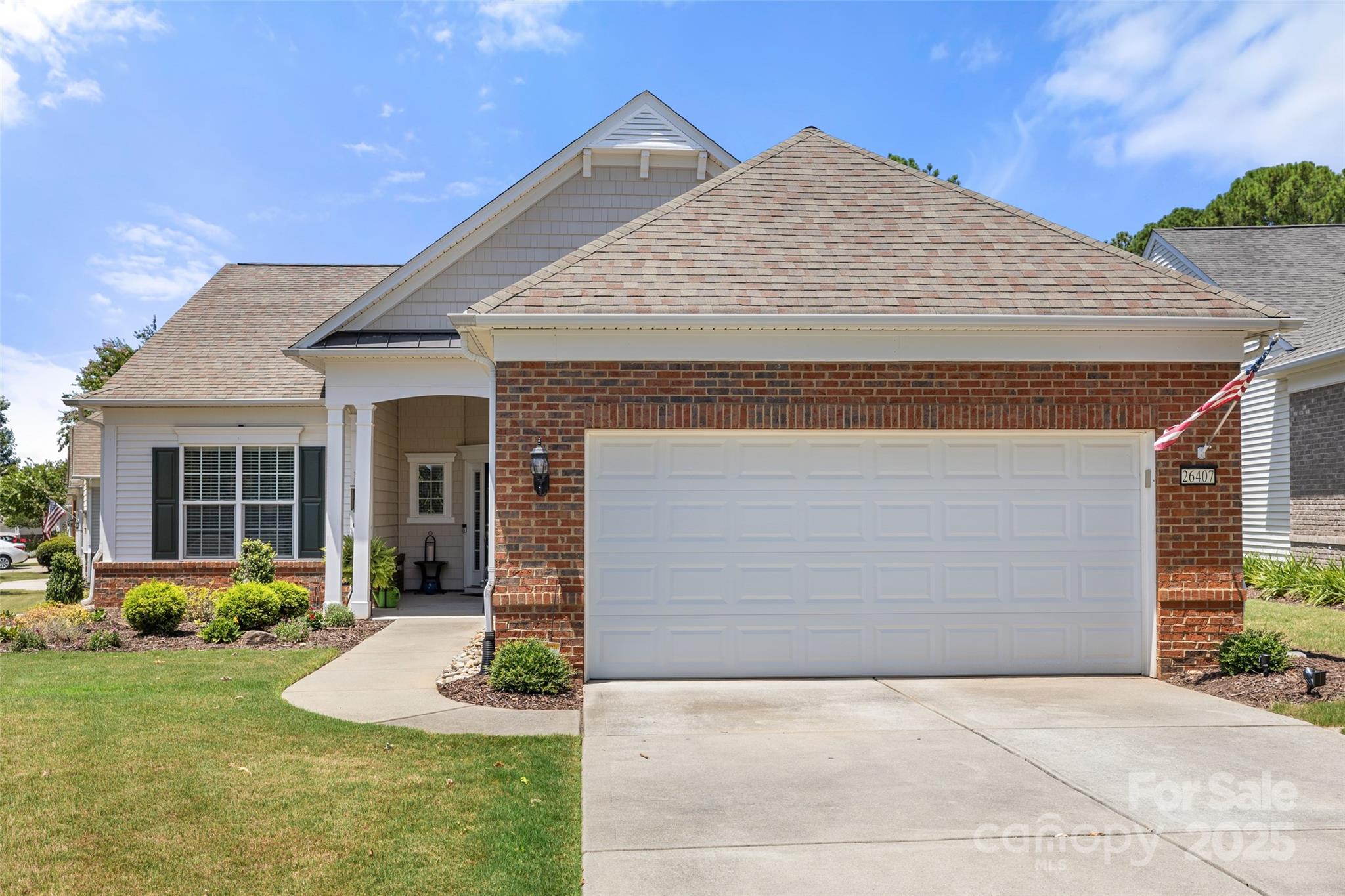 Come see this meticulously maintained 2-bedroom, 2-bath home with an additional office/study located in the resort-style community of Sun City Carolina Lakes which offers both comfort and elegance. The welcoming open floorplan features a kitchen with granite countertops, tile backsplash, center island, and electric range, perfect for everyday living and entertaining. The great room showcases a cozy gas-log fireplace with heat blower and flows seamlessly into the bright sunroom and outdoor deck, where serene lake views create the perfect backdrop for relaxing. A versatile flex space adds even more functionality, offering flexibility for a home office, hobby room, or additional guest space. The luxurious primary suite features a large walk-in closet and an en-suite bath with dual vanities, tile flooring, soaking tub, and walk-in shower. A spacious laundry room with cabinetry adds everyday convenience.

Enjoy the vibrant Sun City lifestyle with resort-style amenities including championship golf, indoor and outdoor pools, a state-of-the-art fitness center, tennis and pickleball courts, walking and biking trails, lake access, clubs, social events, and endless opportunities to stay active and connected. This home offers the perfect blend of comfort, style, and the active-adult lifestyle Sun City Carolina Lakes is known for.