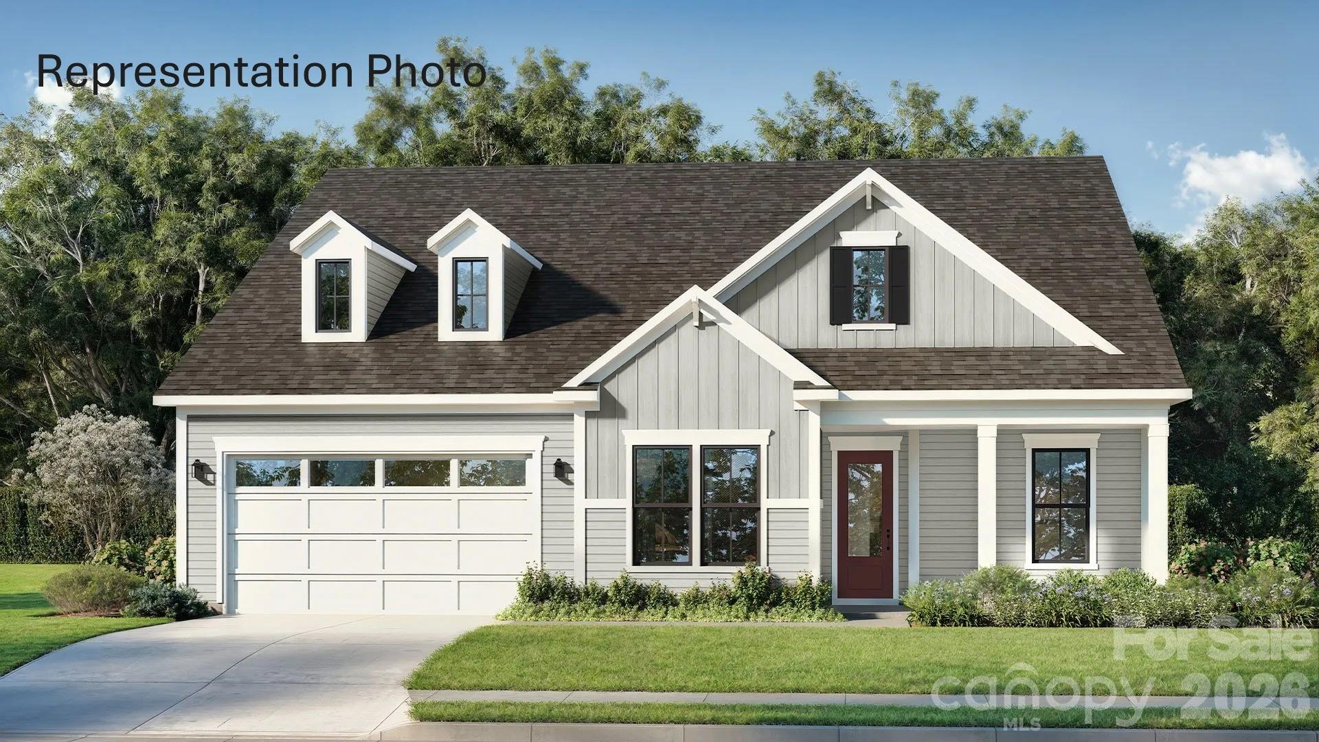 Welcome to The Inspire, a home thoughtfully designed for connection, comfort, and everyday living. From the inviting entryway, the open-concept kitchen, café, and gathering room create a seamless flow that extends to the outdoor living space, making it easy to host family and friends or enjoy quiet evenings at home. With flexible options such as a pocket office, wine room, pet spa, or gourmet kitchen, this plan adapts to fit your lifestyle. The luxurious primary suite provides a relaxing retreat, while a first-floor secondary bedroom with private bath offers comfort and convenience for guests. For even more space, add an optional bonus room, additional bedrooms, or a covered porch to make The Inspire truly your own.