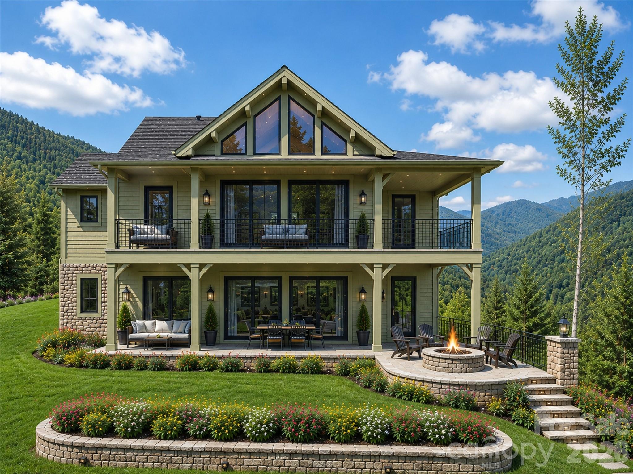 Welcome to The Views at Masters Landing, an exclusive custom home community within the sought-after Maggie Valley Club & Resort, where luxury mountain living meets exceptional craftsmanship. Offered by award-winning Distinctive Building & Design, one of Western North Carolina's premier custom home builders, this lot-and-build package provides the opportunity to create a home tailored to your lifestyle through a seamless, personalized design and selection process. Every residence is fully custom, and the images of the recently completed home
shown represent what can be built at The Views. This premium homesite features underground utilities, paved roads, city water and sewer, and high-speed internet, all surrounded by the breathtaking beauty of the Smoky Mountains. Enjoy the resort lifestyle with access to its gorgeous golf course and outstanding community amenities, just minutes from the shopping, dining, outdoor recreation, and year-round attractions that make Western North Carolina such a desirable destination. Whether you're envisioning a full-time residence, a luxurious mountain retreat, or an investment-worthy vacation home, The Views at Masters Landing offers a rare opportunity to build a truly one-of-a-kind home in one of Maggie Valley's most exciting new communities.