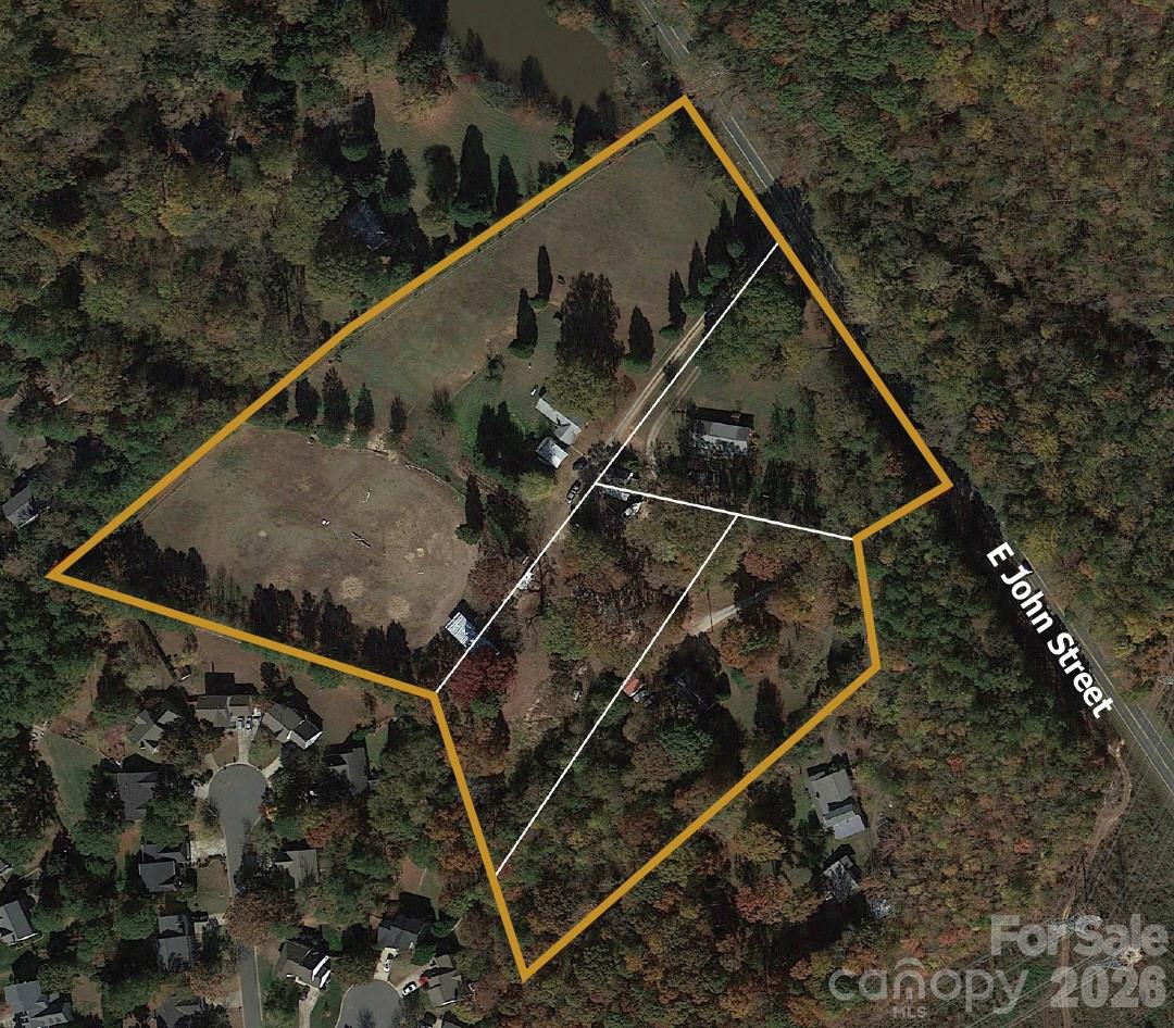 Located in one of the last remaining undeveloped corridor in Matthews.  Strategically located at the intersection of E John St and I-485 (Exit 52).

Consult with Matthews planning and zoning department regarding uses.

This is an assemblage of 4 different parcels totaling approximately 10.4 acres.

Potential for a joint venture with the current owners.

Please do not walk property without permission.  Some houses still have tenants.