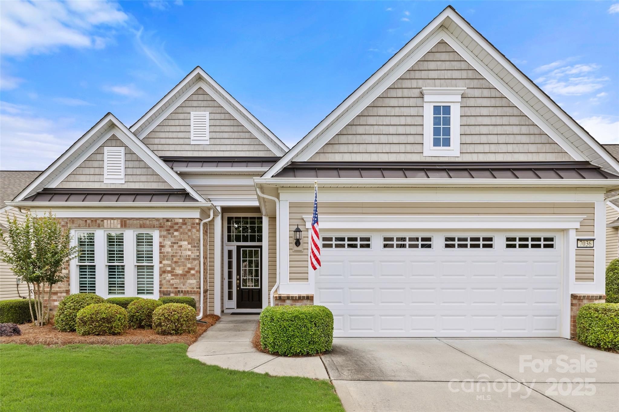 Welcome to amenity-rich Sun City Carolina Lakes! This beautiful Willow Bend bathes you in natural light gleaming off of beautiful hardwoods throughout, accented by foyer wainscoting and crown moulding. Just off of the foyer lies the gourmet kitchen with granite counters, SS appliances including a wall oven and built-in microwave, tile floors & backsplash. The kitchen boasts an island with bar seating, pantry and a sunny nook w/ a built-in desk. Peer through the semi-open kitchen to the dining and living room, great for entertaining a variety of guests. Primary suite has a tray ceiling, windows overlooking a backyard filled with beautiful landscaping and an en-suite featuring a granite double vanity, a large glass shower and walk-in closet w/ built-ins. The guest bedroom is great for overnight visitors and the office provides a great flex space for hobbies. The home is completed with a covered rear patio perfect for evening relaxation, small gatherings, or just enjoying some fresh air.
