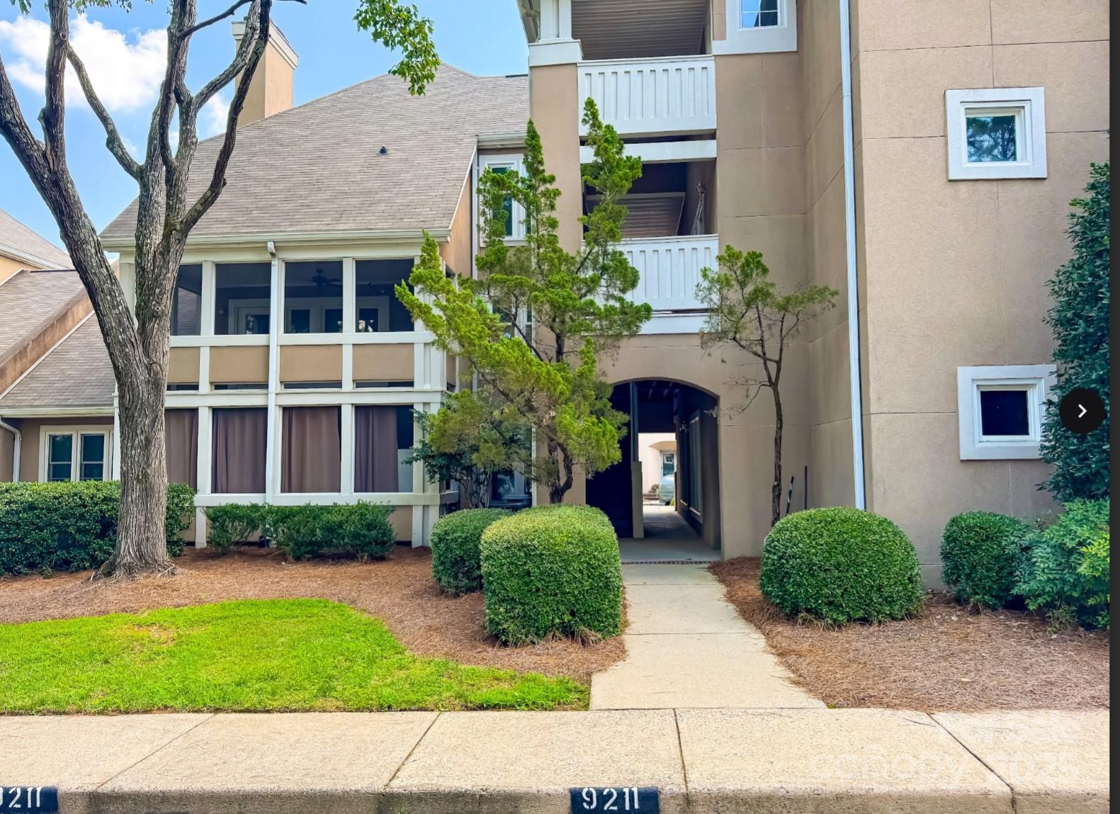 Welcome to this stylish 2nd floor two-level condo in the Audubon Parc community, offering 1,442 sq ft of thoughtfully designed living. SELLER IS WILLING TO PAY 3 MONTHS OF HOA DUES with an acceptable offer! The vaulted great room with nearly 18-foot ceilings and a cozy fireplace opens to a private screened deck—perfect for relaxing mornings or evenings outdoors. The kitchen is upgraded with granite countertops, stainless-steel appliances, and fresh cabinetry, while durable LVP flooring, new windows, and custom window treatments add modern comfort and style.

With two spacious bedrooms and 2½ baths, including dual primary suites on separate levels, this home provides exceptional flexibility. A versatile loft space offers the ideal space for a home office or media room. Residents enjoy assigned parking, community amenities, and a prime University City location just minutes from UNCC, the light rail, shopping, dining, a gym and multiple parks.