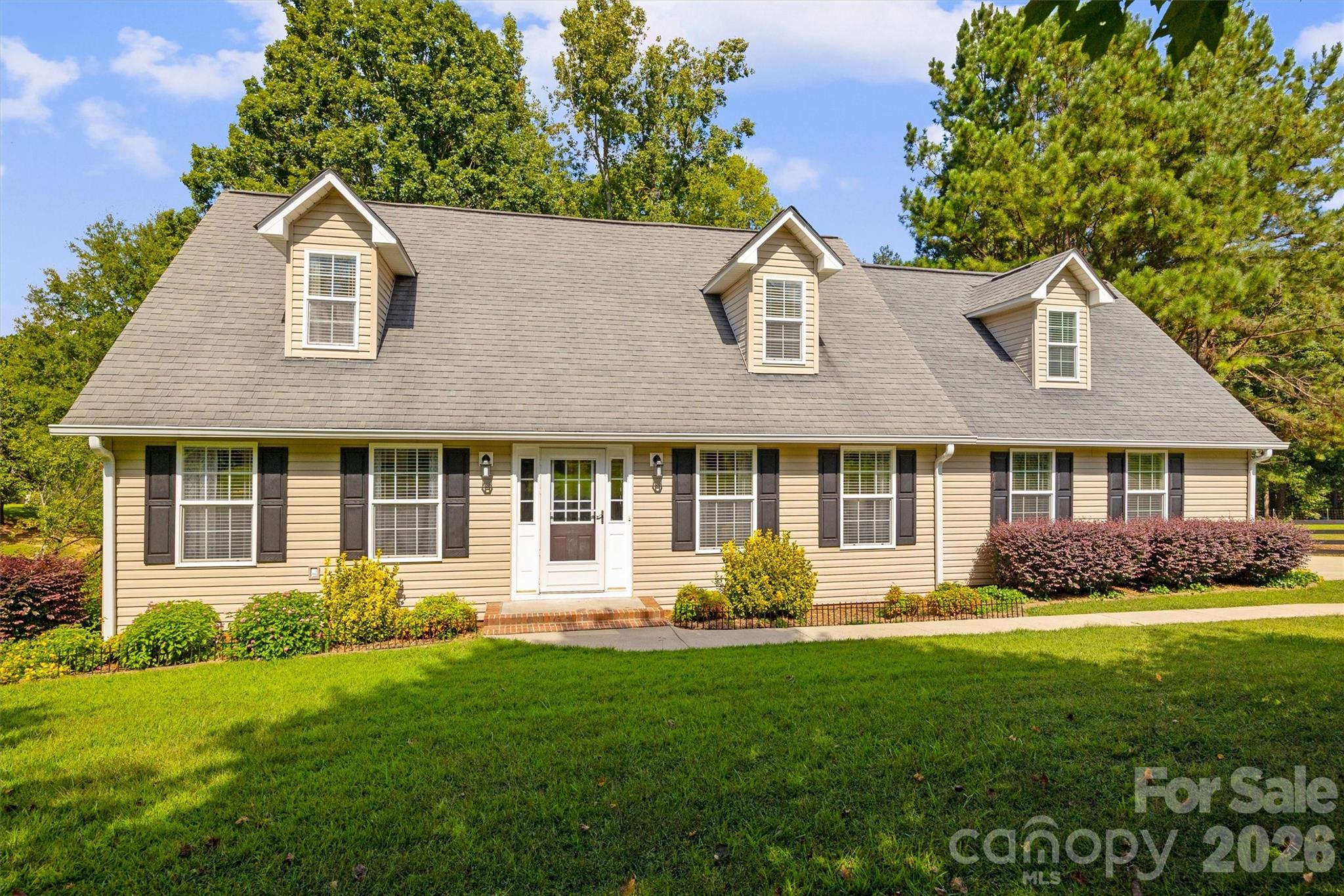 Enjoy the charm of country living with this beautifully maintained home offering no HOA and thoughtful updates
throughout. The property features established perennials along with a fruit-bearing plum tree and apple tree, adding to its inviting outdoor appeal. The backyard has been thoughtfully cleared by the owners, opening up more usable space and offering tucked-away areas to explore, as well as a covered back porch with lights and electrical- perfect for entertaining or simply enjoying the peaceful setting. Inside, the main floor offers a spacious living room with a fireplace, a kitchen and dining area, a half bath, and the primary bedroom with an en suite, where the shower and flooring were recently renovated. Upstairs, you’ll find two additional bedrooms, a full bath with upgraded flooring, and a versatile bonus/flex room that connects to the garage through a separate staircase- ideal for a home office, hobby space, or guest retreat. A two-car garage addition provides extra storage and functionality, while the backyard includes a fully wired shed with an added workshop space Major improvements include a brand-new HVAC systemin 2024 larger gutters with guards. Seller just added a door entry from the garage into the home for better functionality.