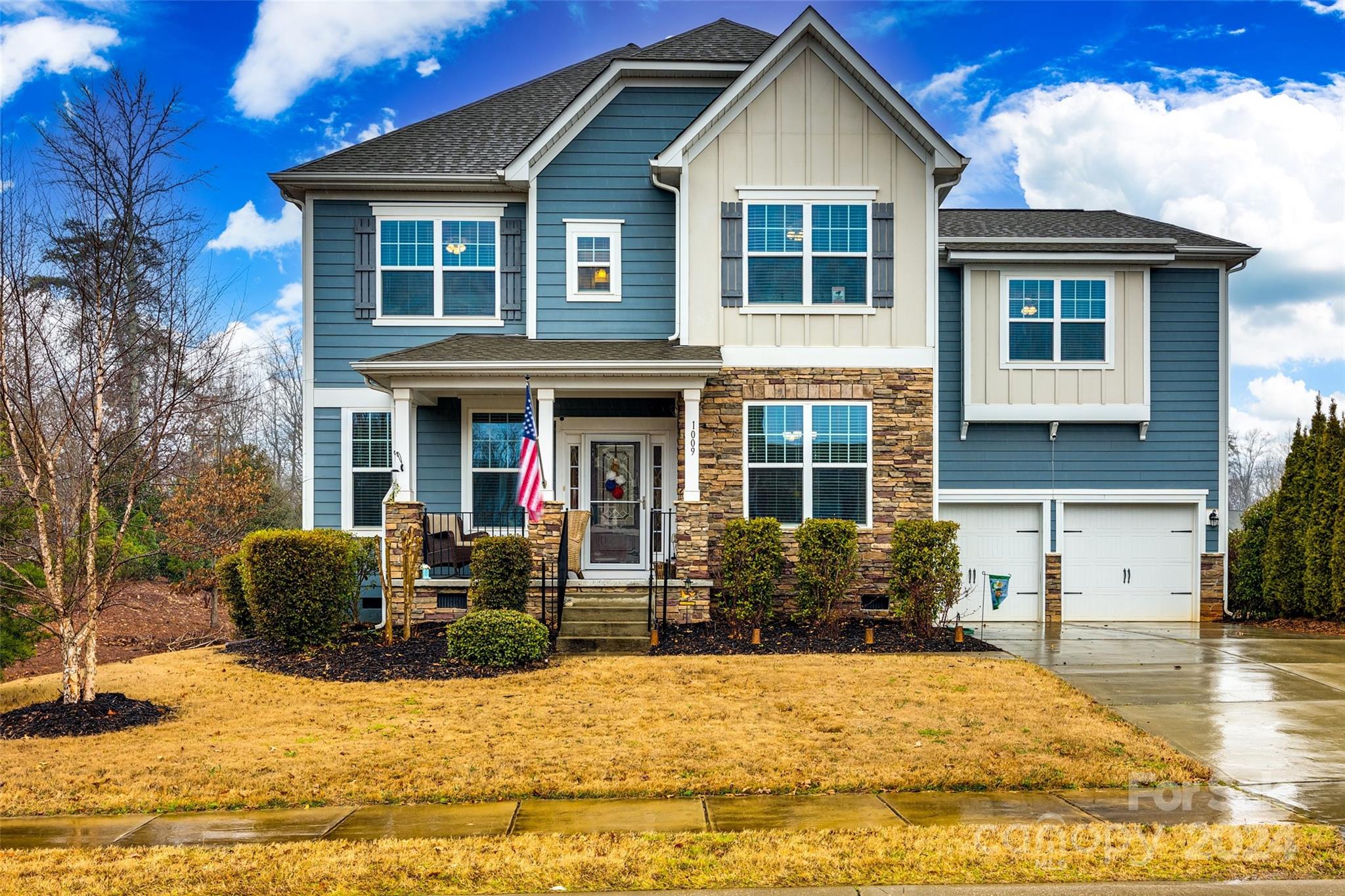 This well maintained and thoughtfully upgraded home, epitomizes comfortable living, beckons you with its charm. You'll be greeted by a sense of freshness and sophistication. The main level features ceramic tile floors, creating a seamless flow throughout the spacious living areas. The heart of the home is undoubtedly the expansive kitchen, complete with a huge island, gas cooktop, and double ovens. Ideal for both casual family meals & entertaining guests. Beyond the kitchen, discover a screened porch and an XL paver patio, perfect for al fresco dining or simply unwinding in the Hot Tub, surrounded by the privacy of the fenced yard. Upstairs, the primary suite is a sanctuary featuring a fireplace, creating a warm and inviting ambiance. Situated near the neighborhood green space, this home not only offers a private retreat but also a connection to the community and nature. Don't miss the opportunity to make this property your own- a harmonious blend of functionality and modern comforts.