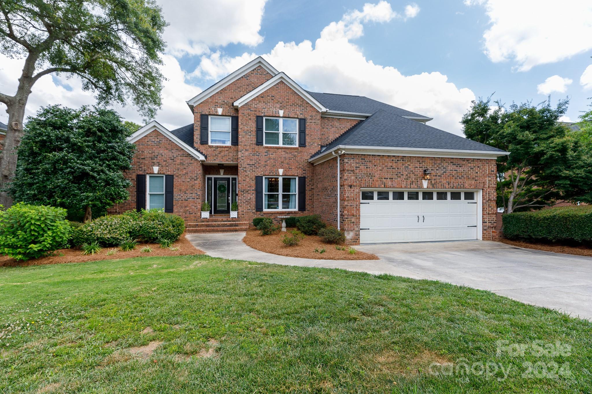 Home sweet home in Bailiwyck! Stunning 6-bedroom, 4.5-bathroom boasting one of the largest footprints in the neighborhood & a brand new roof! This home is an entertainer's dream! Invite guests to dine in the formal dining room, relax in the screened-in porch, or soak up the sun on the deck overlooking the backyard enclosed by an aluminum fence. The kitchen has quartz countertops, stainless steel appliances, brand new hardwood floors & double ovens for effortless meal prep. The primary suite is located on the main level featuring a tray ceiling, dual sinks, whirlpool tub, separate shower & dual closets. The finished basement has endless possibilities for a guest suite or 2nd living quarters with additional laundry hookups. Storage abounds throughout the home, with walk-in attics, numerous closets & there is even laundry chute! Discover the charm of the Bailiwyck community, offering serene ponds, playground, tennis courts with pickleball lines, refreshing pool & clubhouse!