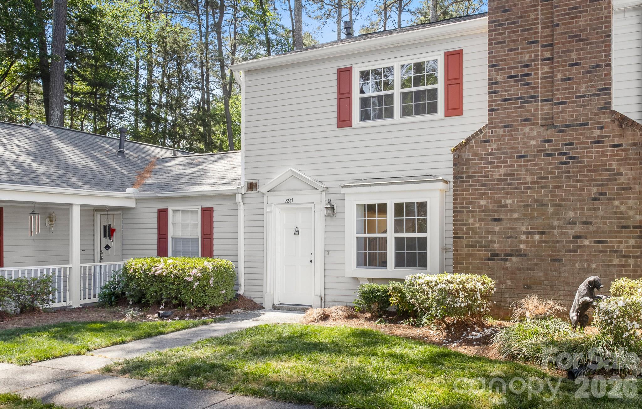 Beautiful Townhome newly refreshed and ready for you to make it your own! Walk into the main floor onto stunning LVP Flooring throughout! All living spaces are nice and spacious; the great room hosts a fireplace and modern ceiling fan! The Dining Area and Kitchen offer ample space for family meals or entertaining guests! The Kitchen is AWESOME w/white cabinets, nice counterspace, and SS Dishwasher, Microwave, and Range! Walk out onto the fully fenced back patio and enjoy your morning coffee or an afternoon sunset! UP: All bedrooms are upstairs and feature nice, plush carpeting! The Primary Suite is a great size and hosts a single vanity w/tub shower combo. Both guest bedrooms are ample in size and share the additional full bathroom w/single vanity & tub/shower combo. This unit also has a single carport attached! One you definitely have to see, come take a look today!