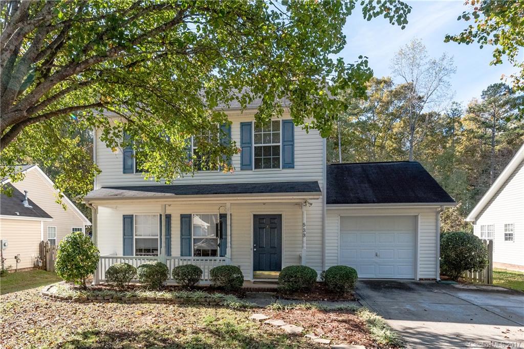 Fantastic home in desirable Mabry Park! Ultra-convenient to downtown Rock Hill, Winthrop University & 77. The front porch will make the perfect spot to sit & chat with neighbors after work. Your generous Living Room comes with laminate wood floors & gas frpl - a great place to watch the game with family & friends! The Dining Room is beautifully appointed with chair rail and wainscoting. Spacious deck overlooks a large backyard surrounded by a privacy fence. Welcome Home!
