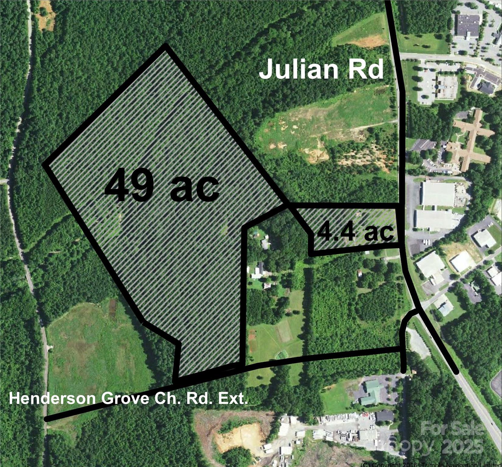 Commercial land 1/4 mile from Interstate 85 ramp. Zoned Highway Business for use as commercial, retail, apartments, business or office. 280’ on Julian Rd. & 575’ along Suzannes Rd. Convenient (1/4 mile) from Wallace Commons Shopping Center as well as Rowan Summit Shopping Center & Interstate 85/Julian Rd. intersect which includes Kohls, Belks, Michaels, Olive Garden, Starbucks, Dicks Sporting Goods, Longhorn Steak House, Texas Road House as well as other assorted retail and restaurant establishments. High traffic & visibility area. These parcels are suitable for retail, multiple apartments and commercial uses. Structures are uninhabitable. Water main off Julian Rd. where application would need to be approved to access per Salisbury Zoning.
280’ (Julian Rd) x 575’ (Suzannes Rd.), 12” water main on east side of Julian Rd. Sewer currently not available.