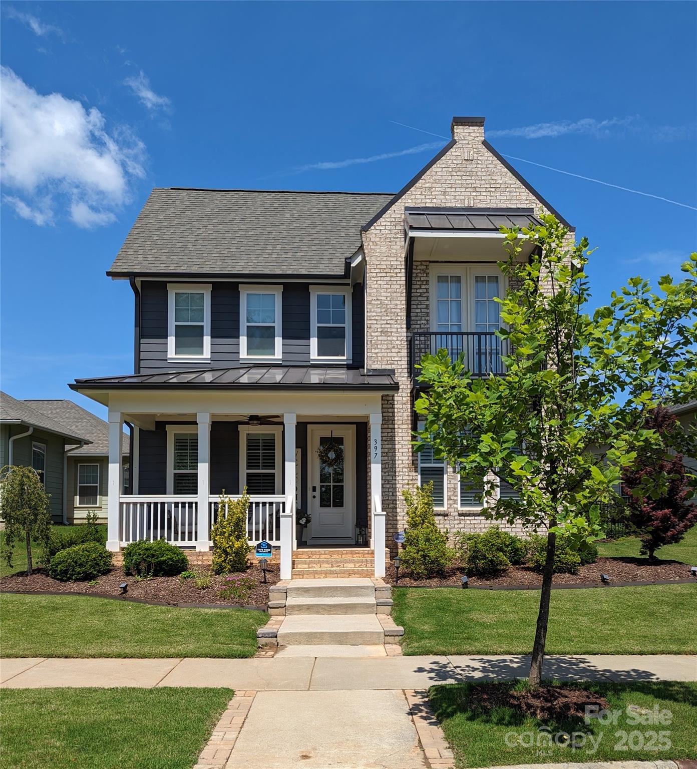 This home, located on a quiet street in the Riverwalk Community, is a showstopper! Upon entering the
residence, you'll notice the attention to detail and upgrades made to enhance the feel of this home to truly
make it special. Starting with the beautiful, marble tiled entryway. The nicely appointed office doubles as
a 4th bedroom. The open concept kitchen/living area makes entertaining a breeze, and the warmth of the
fireplace is great for cozy evenings in. As you make your way to the 2nd floor, you are greeted by a
spacious loft area. The master bedroom is just as luxurious and features a large walk-in closet. There are
2 guest rooms also on the 2nd floor, one of which features a Juliet balcony. This home is within walking
distance to the playground & community pool, featuring a lazy river. Just a short drive through the
development will lead you to the Riverwalk District which offers shops and restaurants, and conveniently
located to the shaded trails along the riverfront.