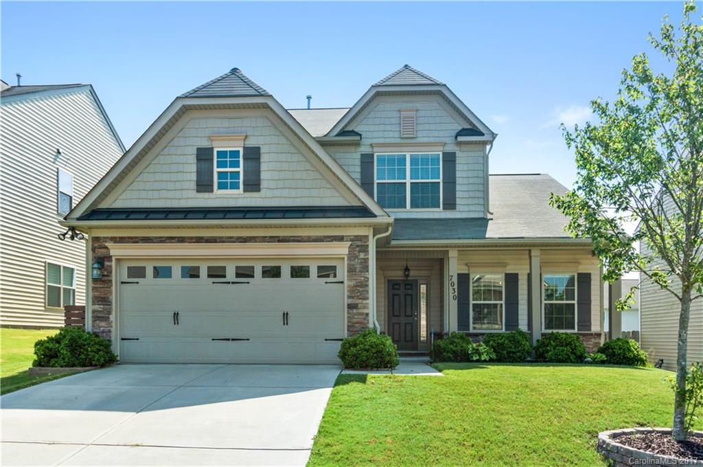 Amazing home in a hot neighborhood.  This one will sell fast!  Built in 2011, this master down plan includes a designer kitchen package, granite countertops, beautiful floors, a formal dining room  and a huge great room featuring 18 foot ceilings with a ceiling fan.  Second floor includes 3 bedrooms, a spacious loft and a full bath.  Attic space above garage has been totally floored for more storage space.  Back yard fence with 12x12 patio with added deck.  Shaded evenings on hot summer nights.