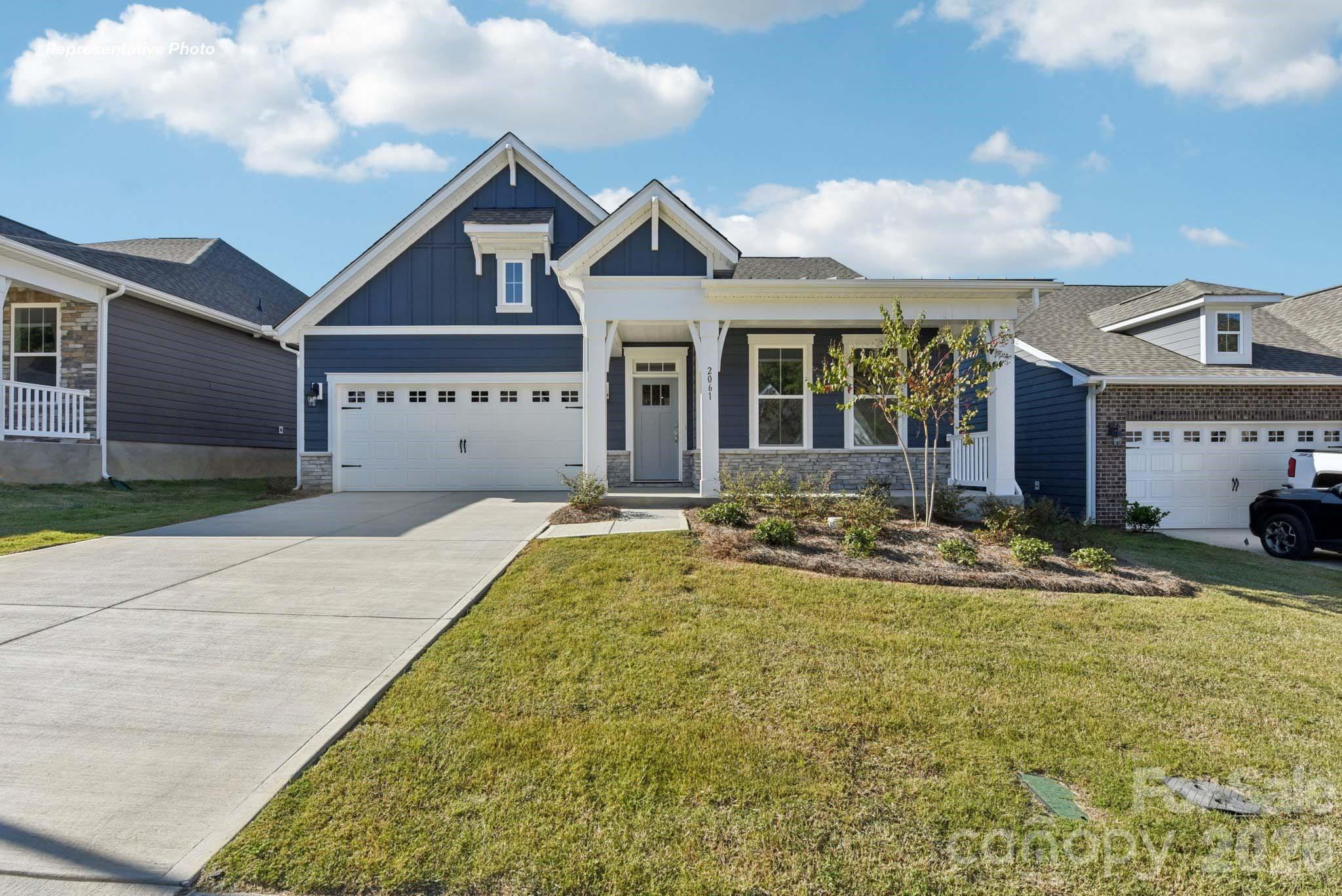 Come see 3241 Oberon Street located in York, South Carolina! 
The Cedar is one of the popular plans here at Westport. This home is 1.5 stories with four bedrooms and 3 full baths.

The moment you step inside the home, you're greeted by an inviting foyer that leads you into the center of the home. The family room seamlessly connects with the dining room and kitchen, providing space for entertaining. The chef's kitchen has modern appliances, a pantry closet, and a kitchen island with breakfast bar. The primary suite offers an en-suite bathroom with dual vanities and a large walk-in closet. The additional bedrooms share access to a spacious secondary bathroom. You’ll find a covered patio out back, perfect for outdoor entertaining or enjoying the weather. The Cedar's open layout and single-level living make it the home for you at Westport in York, SC.

Special Financing rates available with preferred lending!