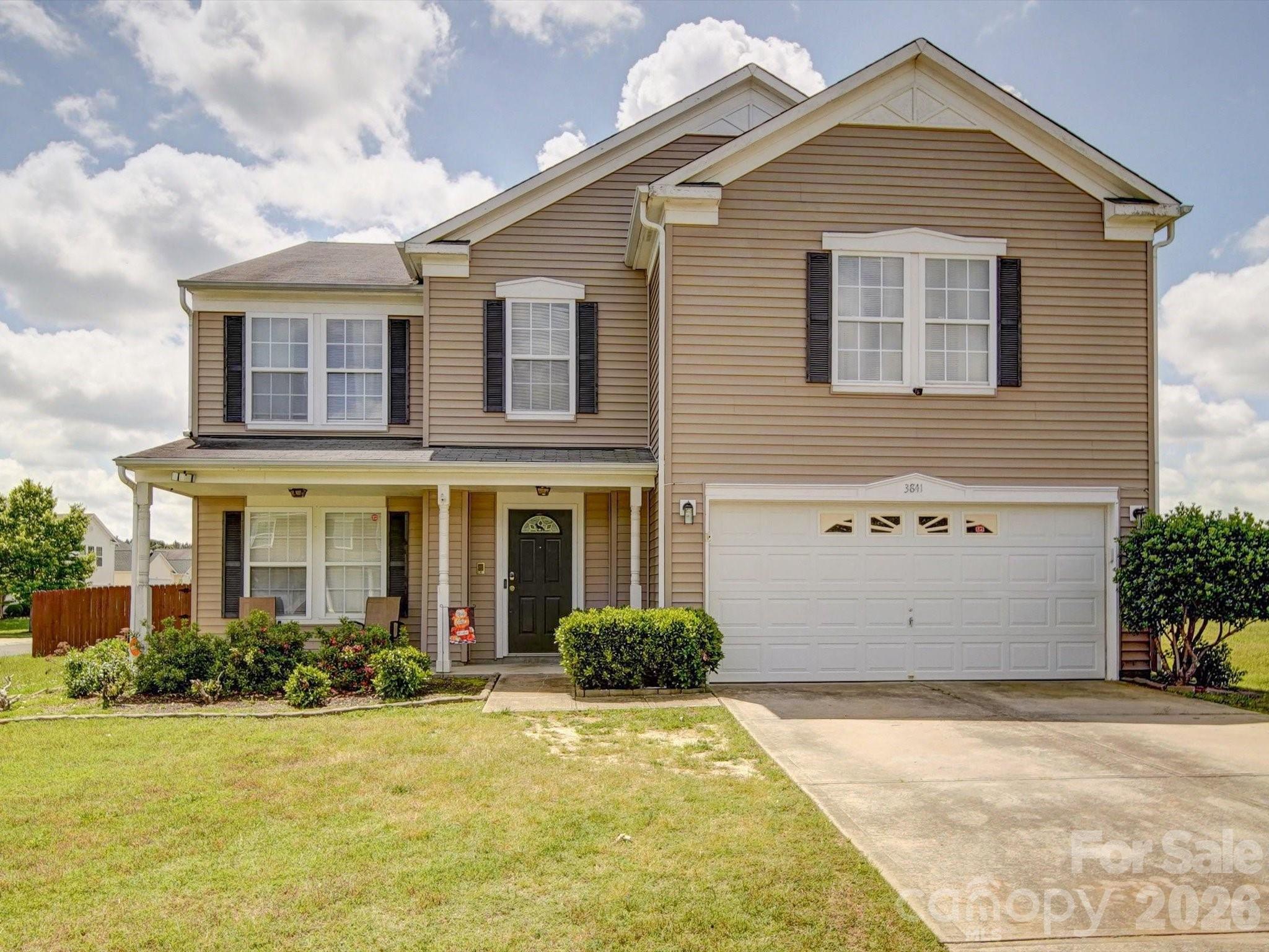 If you have been looking for a 5 Bedroom, 2.5 Bath home in the Clover School District then this may be the property for you.  This vinyl-sided, 2-story, home has approximately 3250 heated square feet and has a open floor plan on on the main floor. Large Kitchen/Dining room area featuring island/breakfast bar and large walk-in pantry. Refrigerator, Washer, Dryer and Water Filtration System remain with the home. Large Primary Bedroom has enough room to have an additional sitting area.  Primary Bathroom features a garden tub, separate shower, double sink vanity and large walk-in closet. Attached 2 Car Garage. Nice .34+/- Acres corner lot with fenced rear yard and detached storage building.  Pool Table Light does not remain with the home. Call and schedule you appointment to view this home today!