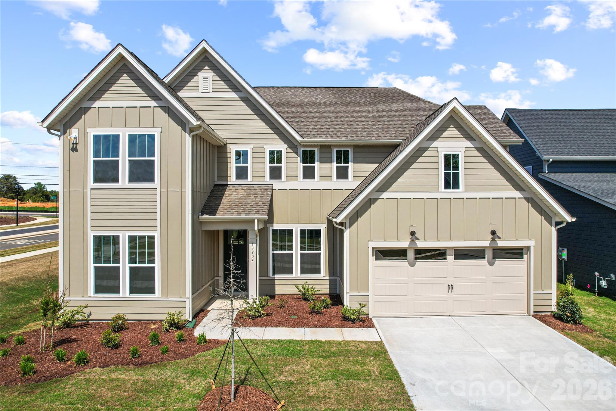 One-of-a kind Shetland plan in best-selling master-planned neighborhood conveniently located minutes away from the Rivergate Shopping Center, Carolina Premium Outlets, McDowell Nature Preserve, and Lake Wylie, and in close proximity to the Charlotte Douglas International Airport and Uptown Charlotte.  This Shetland is our largest home in the neighborhood and features a 1st floor primary bedroom as well as a second bed/full bath on the main level.  The second floor features both a large loft and Bonus Room.  Enjoy outdoor dining on the large covered rear porch.  As a prototype plan this home includes many features not found in any other home in the neighborhood.  We are also offering attractive financing incentives with use of our preferred lender, for a limited time.  HOA fees includes High-Speed Internet and TV service, with an amenity center now open.  Come and check out this home today!