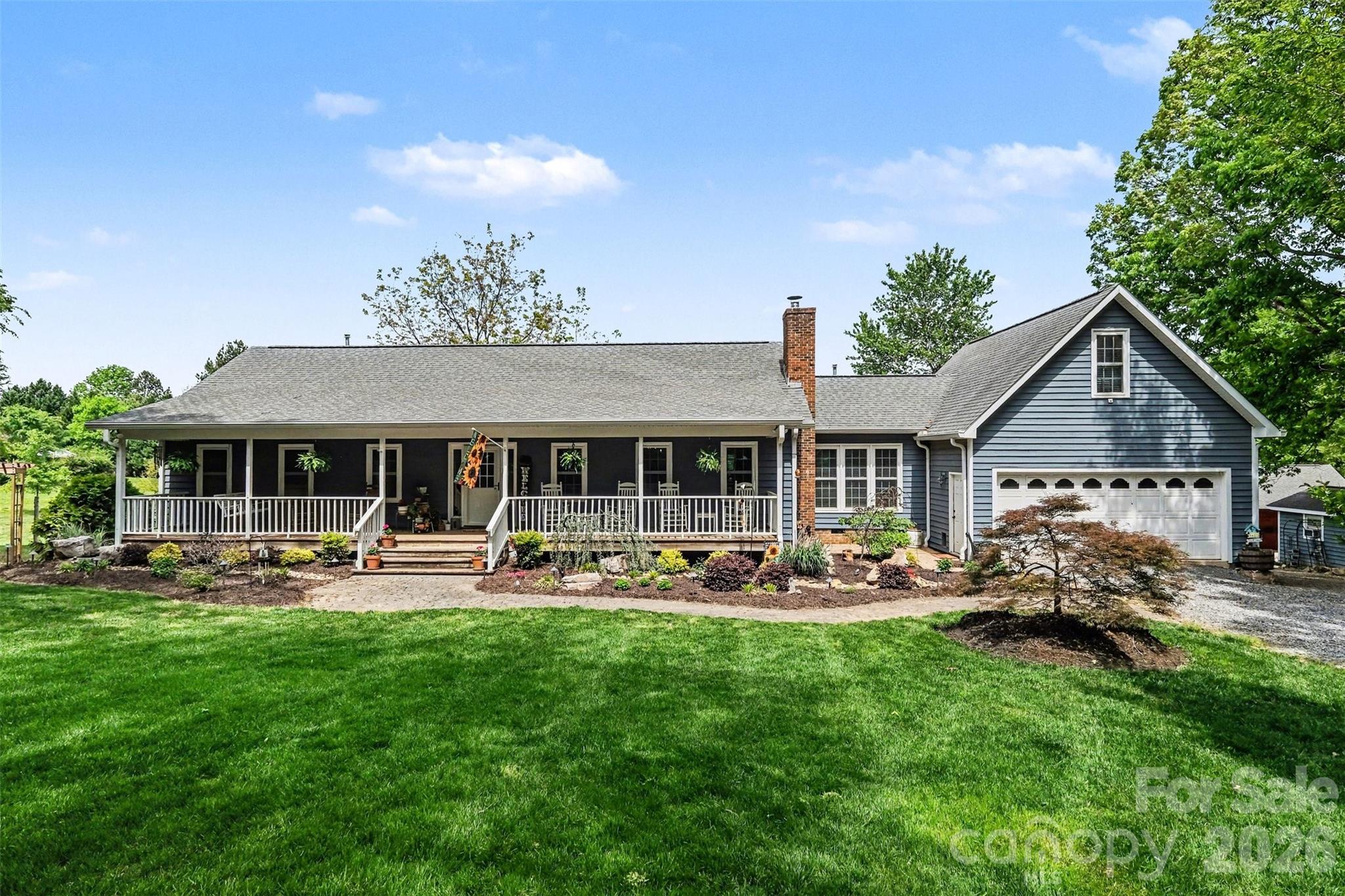 Set on over six picturesque acres in a highly desirable Charlotte location, this beautifully updated home offers a rare blend of space, privacy, and future opportunity. A long, welcoming front porch sets the tone, overlooking a wide, manicured lawn framed by mature trees and a peaceful, tucked-away setting.
Inside, the home has been thoughtfully refreshed with a bright, open feel, featuring warm wood floors, a spacious living area anchored by a fireplace, and a stunning kitchen designed for gathering with a large island, custom cabinetry, and seamless flow into the main living spaces. Natural light pours in throughout, while flexible spaces allow for a home office, additional living areas, or quiet retreats. The home has been thoughtfully renovated in recent years, creating a cohesive, updated feel while still preserving its original character—beautifully showcased by the antique clawfoot tub in the primary bath, which adds a timeless sense of history and charm.
Significant recent improvements provide both comfort and peace of mind, including all new windows throughout the home, along with updated gutters, downspouts, and a leaf guard system. The exterior was professionally painted in recent years, further enhancing the home’s curb appeal and overall condition.
Outdoor living is where this property truly stands apart. A large deck overlooks the backyard and pool area, creating the perfect setting for entertaining or relaxing while taking in the surrounding landscape. The acreage itself is both beautiful and functional, with an irrigation system that services the yard and garden areas, supported by well water, while the home is connected to city water for everyday convenience. Established perennial beds, blooming seasonal plantings, and mature fruit offerings—including fig trees and berry patches—create a vibrant, ever-changing landscape.
The property is further enhanced by a charming she shed ideal for a studio or retreat, along with a detached barn that offers flexibility for storage, hobbies, or future use. With over six acres and zoning that allows for subdivision, this is a unique opportunity to enjoy a private estate setting now while preserving long-term potential.
All of this is set in a prime location just minutes from shopping, dining, and everyday conveniences, while still offering the feel of a private retreat. With easy access to major roadways and nearby amenities, the property combines the best of quiet, expansive living with the convenience of being close to everything Charlotte has to offer. 
Outdoor living is where this property truly shines. A large deck overlooks the backyard and pool area, ideal for entertaining or unwinding while taking in the surrounding landscape. The acreage offers a mix of open land and wooded privacy, enhanced by a charming she shed perfect for a studio or quiet retreat, along with a detached barn that adds character and endless possibilities for storage, hobbies, or future use.

With over six acres and zoning that allows for subdivision, this property presents a unique opportunity for future development, investment, or simply enjoying the space as your own private estate. All of this in a prime location with convenient access to Concord Mills Mall, the Charlotte Motor speedway and other Charlotte amenities, making it a truly rare offering.