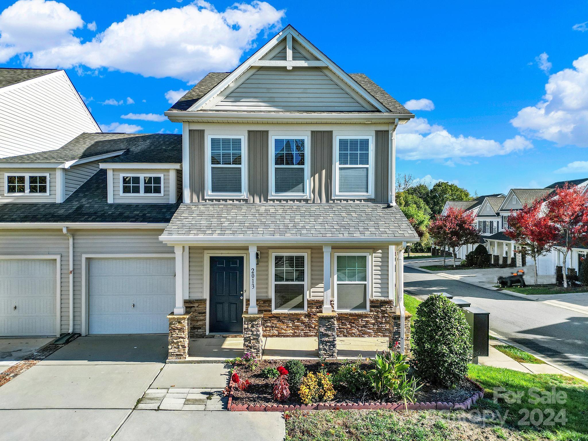 Stunning end unit in Summer lake, located in the desirable Regent Park area! This home features stainless steel appliances, granite countertops, and laminate hardwood flooring. Enjoy a main-floor owner's suite with a walk-in closet, plus two upstairs bedrooms, a loft, and a flex room.Two HOA fees. 125/mo and 170 per quarter.