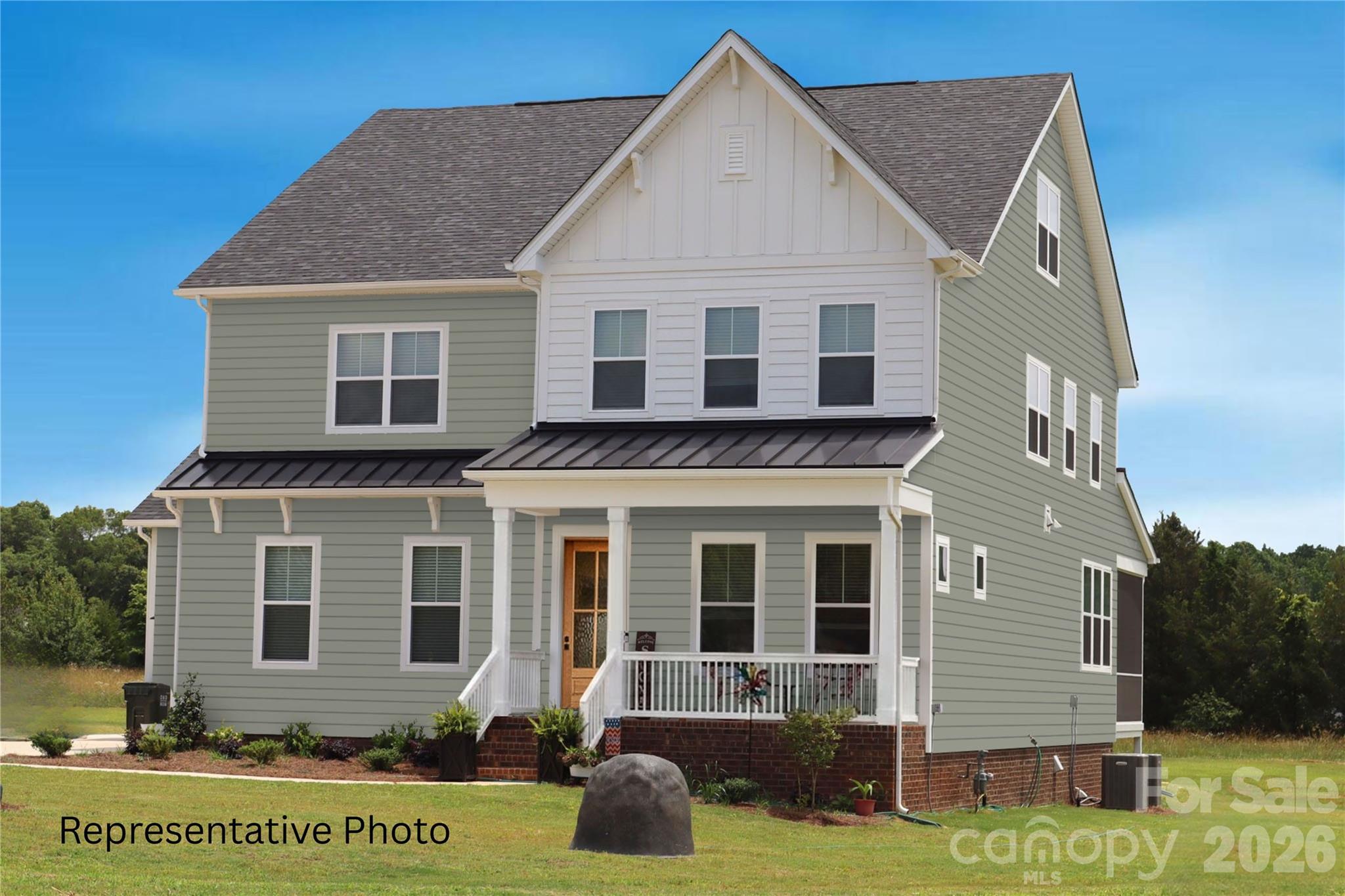 Stunning NEW CONSTRUCTION on a 1+ acre homesite in the beautiful Edmunds Farm community. This 4 BR / 3.5 BA home features an open floor plan with 10’ ceilings on the main level and 9’ ceilings upstairs, offering exceptional space and natural light. The Epicurean Kitchen includes floor-to-ceiling cabinetry, wood hood, double wall ovens, quartz countertops, and a large island overlooking the family room with modern gas fireplace. Covered porch sits just off the dining area for easy indoor-outdoor living.

Main level includes Guest Suite with En Suite Bath, hardwood flooring throughout (carpet in Guest Suite), and a Private Study ideal for office or formal dining. Upstairs Owner Suite features an oversized tiled walk-in shower, double quartz vanities, and a large walk-in closet. Second floor also offers a spacious loft and media room perfect for recreation and entertainment. Encapsulated crawl space included.

Home is just beginning construction—ACT NOW TO MAKE SELECTIONS! Edmunds Farm offers picturesque large homesites in the prestigious Clover school district, which being near Lake Wylie for boating and water recreation. Plus convenient access to two state parks with hiking, nature trails, and outdoor activities. A rare blend of privacy, space, and convenience with exceptional quality throughout. Photos and video are renderings or representative of previously completed home of same plan - colors, options, layout, etc may differ from final completed property. Ability to make selection changes depends on construction status at contract - please verify with community agent what can be changed. Other homesites and plans, ranging 2800-3700 sq ft available!